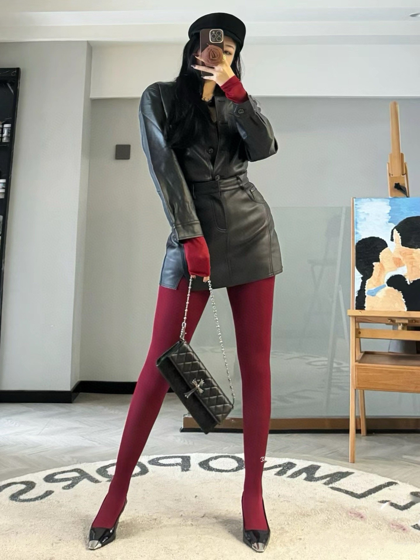 配包装🌟【一盒一双】（不加绒）🌟缪缪 miumiu ins爆款连裤袜 ，🌟对版高货！超大弹力。150g螺