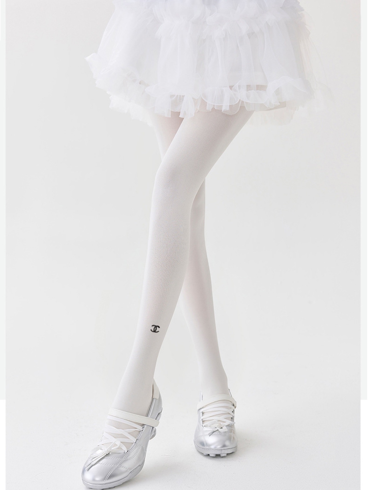 配包装🌟【一盒一双】🌟Chanel 香奈儿 爆款双C 字母 丝袜 🌟好看到爆炸 欧美大牌丝袜 连裤袜 🔥