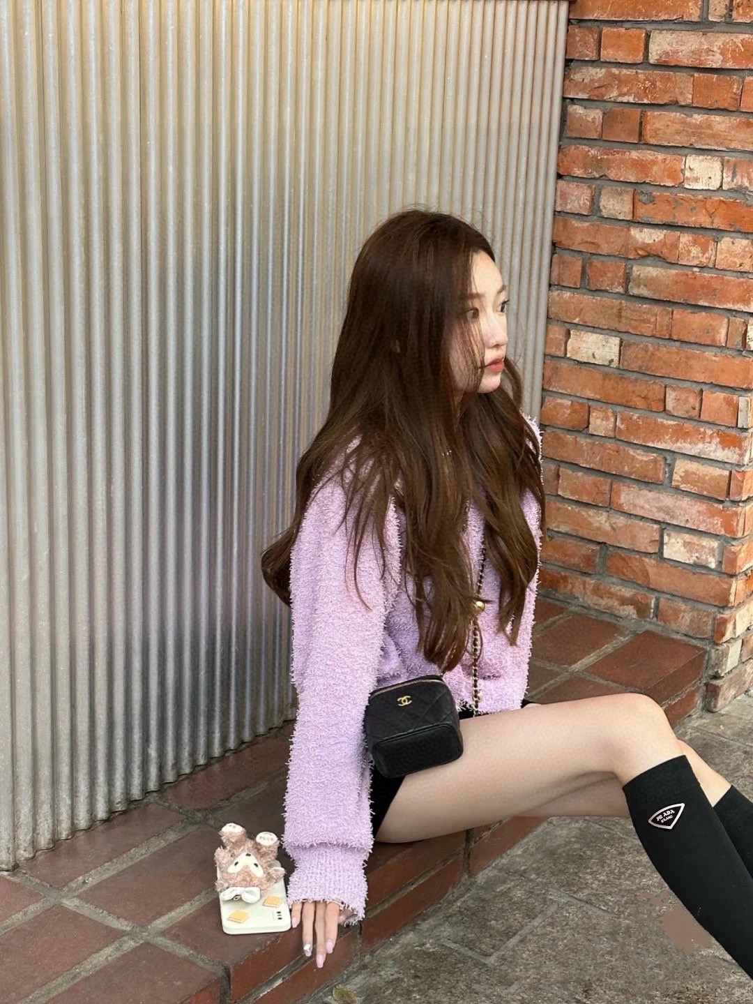 NO:676832,Comes with packaging [one pair in a box] Prada's popular triangular logo classic letter stockings, calf socks, double-needle knitted material, super perfect combination, classic style, simultaneous sale at counters, popular ins item, a must-have for fashionistas, versatile colors Socks, stockings, socks, prada, prada, socks19860909配包装【一盒一双】 Prada 普拉达 爆款三角标经典字母 长筒袜 小腿袜双针针织材质,超完美结合,款式经典,专柜同步发售,ins爆火小单品,潮人必备,颜色百搭 袜子,丝袜,袜子,prada,prada,socks,accessory