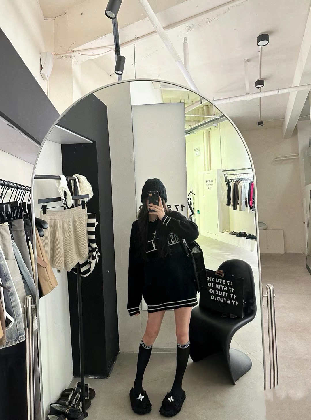 配包装🌟【一盒2双】🌟Dior 迪奥 棉混纺网眼中筒袜 小腿袜🌟ins爆款！专柜在售ing 🌟高版本 ～