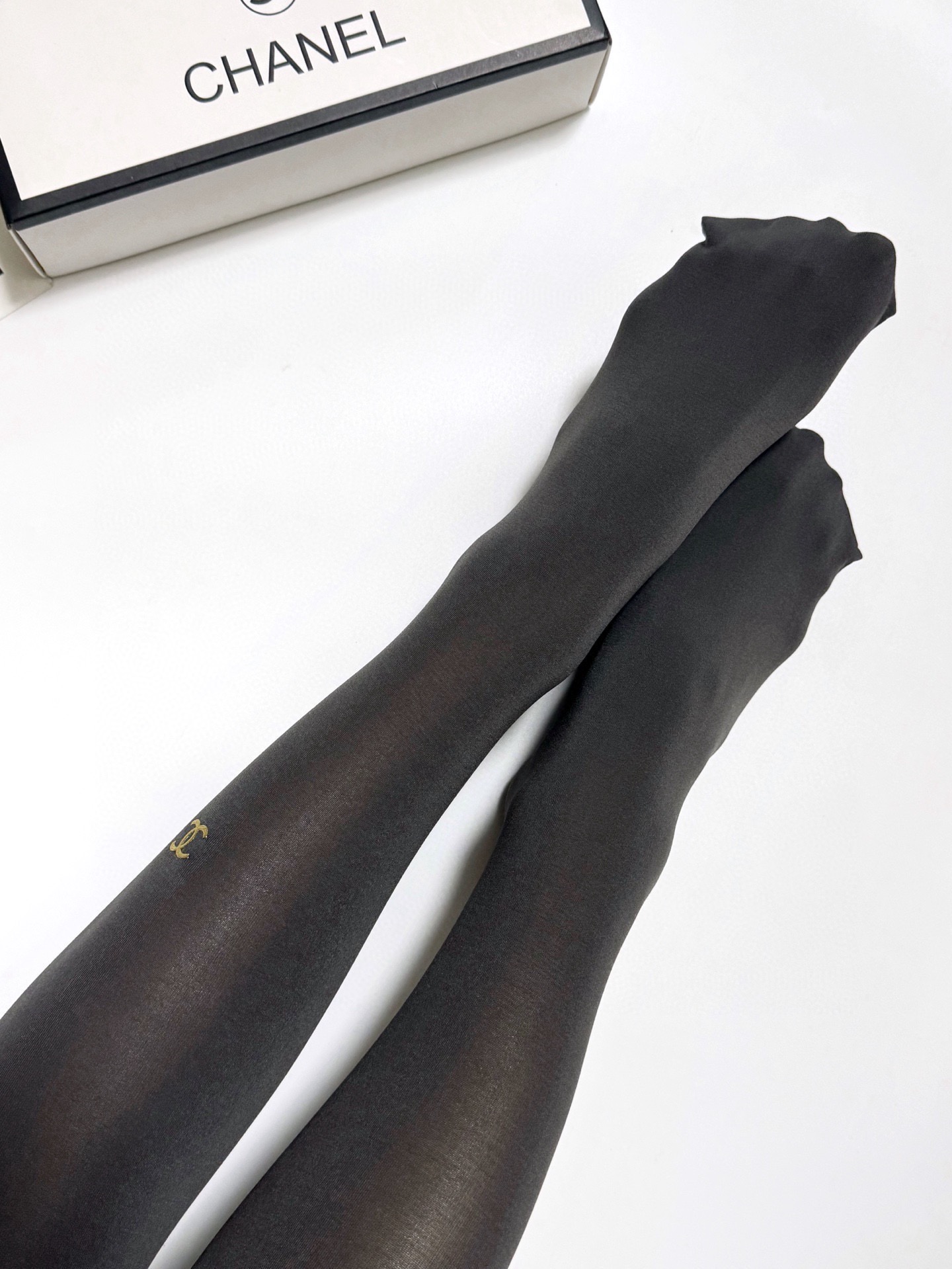 配包装🌟【一盒一双】🌟Chanel 香奈儿 爆款双C 字母 丝袜 🌟好看到爆炸 欧美大牌丝袜 连裤袜 🔥