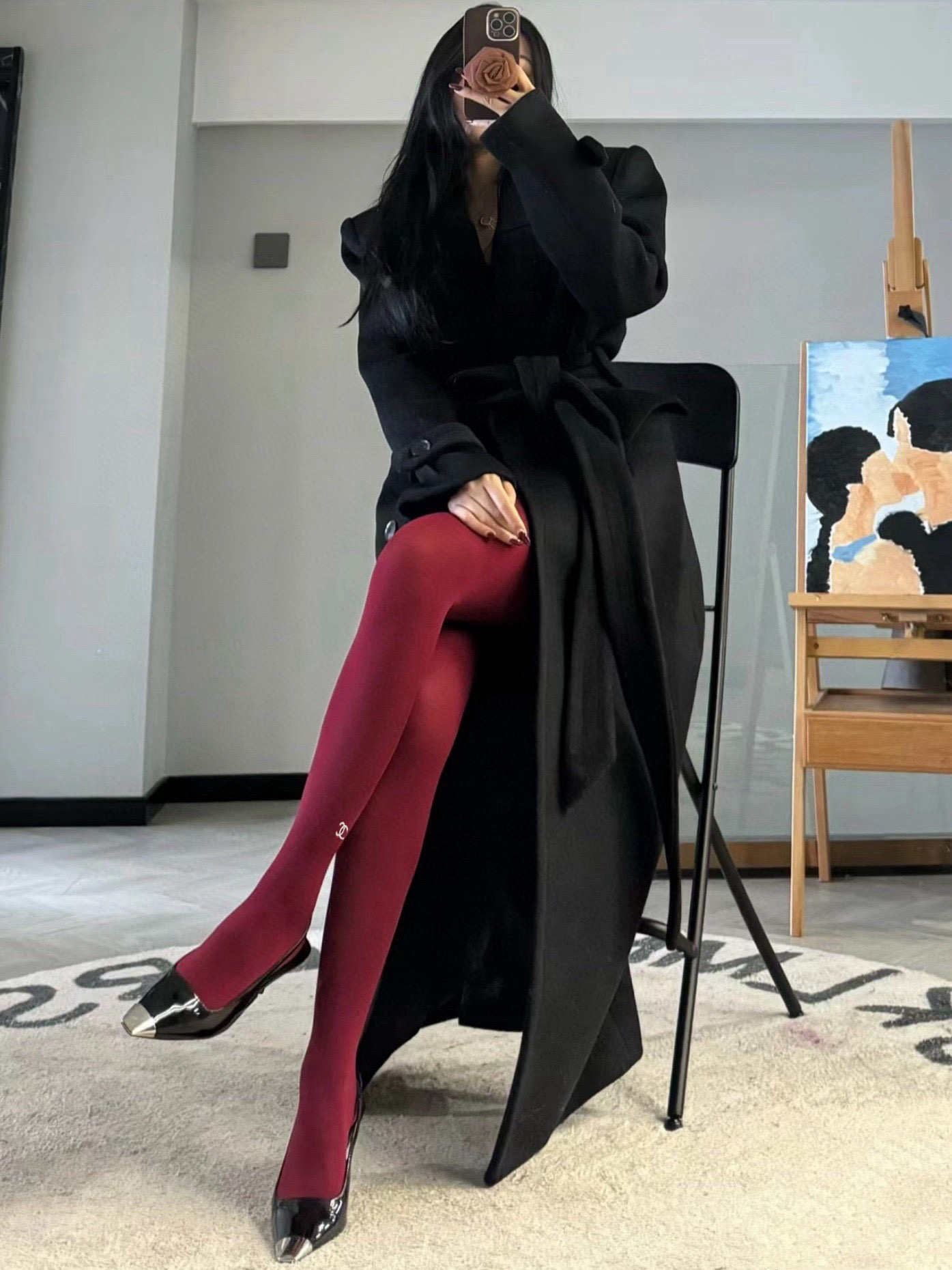 配包装【一盒一双】🌟Chanel香奈儿 双C 字母丝袜 🌟好看到爆炸 ，欧美大牌丝袜🔥一比一高版本制作，