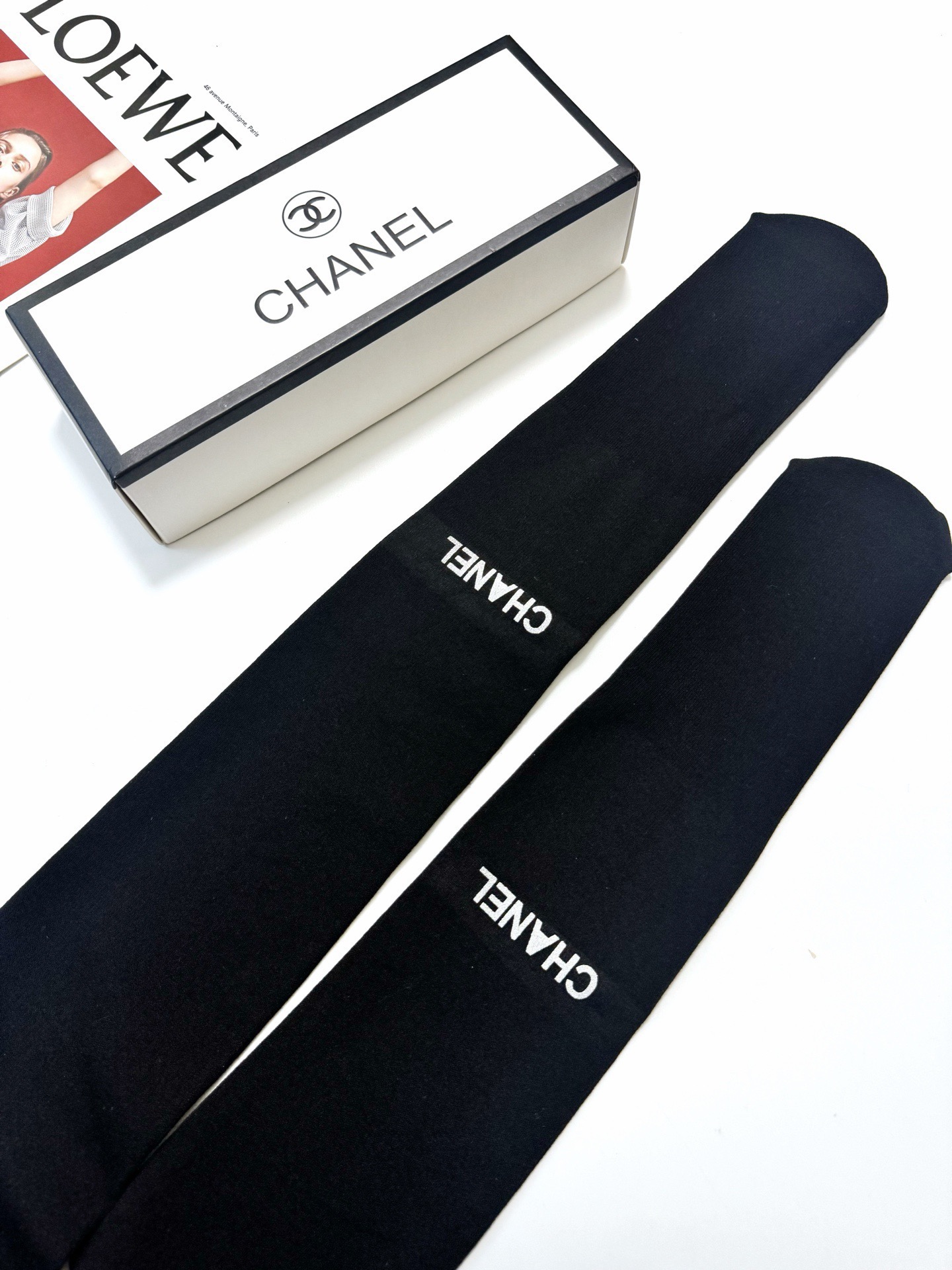 【加厚款】 配包装🌟【一盒一双】🌟Chanel 香奈儿 ins爆款，加厚加绒连裤袜 ，🌟对版高货！超大弹
