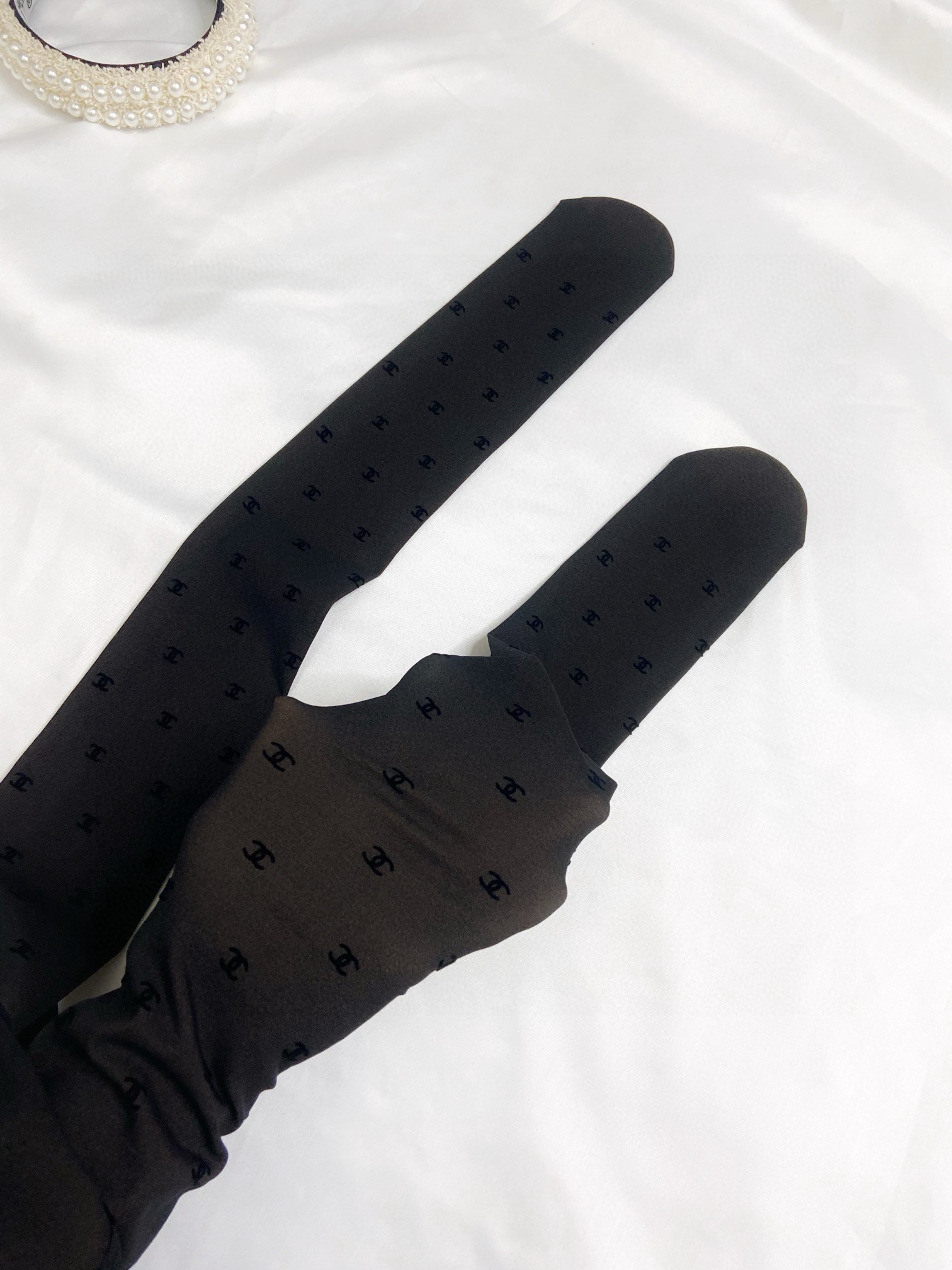 配包装🌟【一盒一双】🌟Chanel 香奈儿 ins爆款，秋冬加厚双C植绒加厚丝袜 连裤袜🌟对版高货！超大