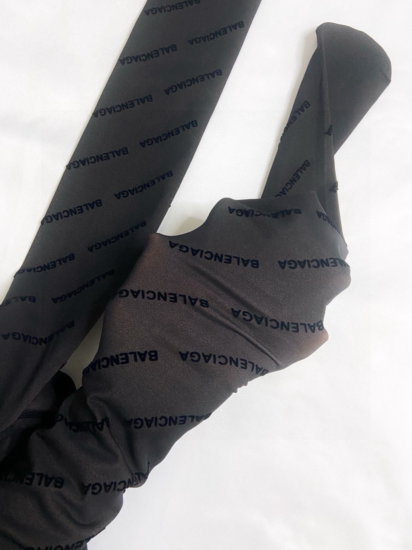 配包装🌟【一盒一双】🌟Balenciaga  巴黎世家 ins爆款，秋冬加厚字母植绒丝袜 连裤袜🌟对版高