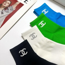 配包装🌟【一盒4双】🌟Chanel 香奈儿 经典字母logo 纯棉短筒袜 经典纯色短袜🌟ins爆款!专柜 配包装🌟【一盒4双】🌟Chanel 香奈儿 经典字母logo 纯棉短筒袜 经典纯色短袜🌟ins爆款!专柜