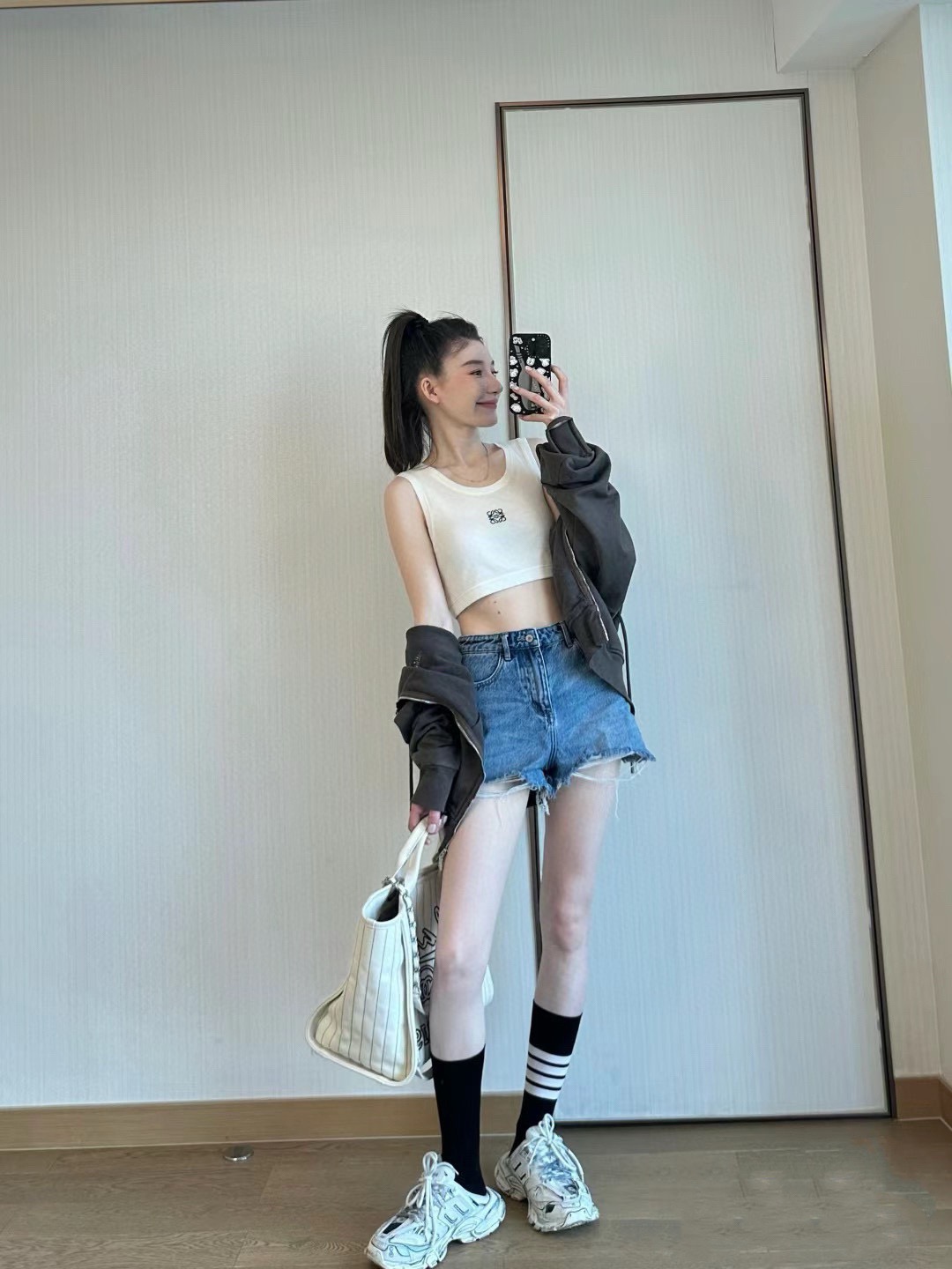 配原版盒 🌟【一盒2 双】 🌟THOM BROWNE · 桑姆 布朗尼❗ 🌟超级爆款！网红小腿袜，中筒袜+长筒袜，经典爆