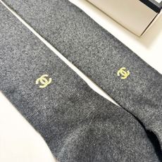 配包装 🌟【一盒一双】 🌟Chanel 香奈儿 经典双C字母logo纯棉长筒袜 小腿袜 🌟ins爆款!专柜在售ing 配包装 🌟【一盒一双】 🌟Chanel 香奈儿 经典双C字母logo纯棉长筒袜 小腿袜 🌟ins爆款!专柜在售ing