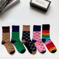 配包装【一盒五双】 🌟Gucci · 古奇❗️网红爆款出货~G家新品专柜对版袜子❗️纯棉材质织造,超级柔软舒适,罗口经典 配包装【一盒五双】 🌟Gucci · 古奇❗️网红爆款出货~G家新品专柜对版袜子❗️纯棉材质织造,超级柔软舒适,罗口经典