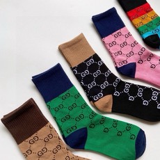 配包装【一盒五双】 🌟Gucci · 古奇❗️网红爆款出货~G家新品专柜对版袜子❗️纯棉材质织造,超级柔软舒适,罗口经典 配包装【一盒五双】 🌟Gucci · 古奇❗️网红爆款出货~G家新品专柜对版袜子❗️纯棉材质织造,超级柔软舒适,罗口经典