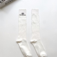 配包装 🌟【一盒一双】 🌟巴黎世家 balenciaga 经典字母logo纯棉长筒袜 小腿袜 🌟重工装饰个性时尚 🌟i 配包装 🌟【一盒一双】 🌟巴黎世家 balenciaga 经典字母logo纯棉长筒袜 小腿袜 🌟重工装饰个性时尚 🌟i