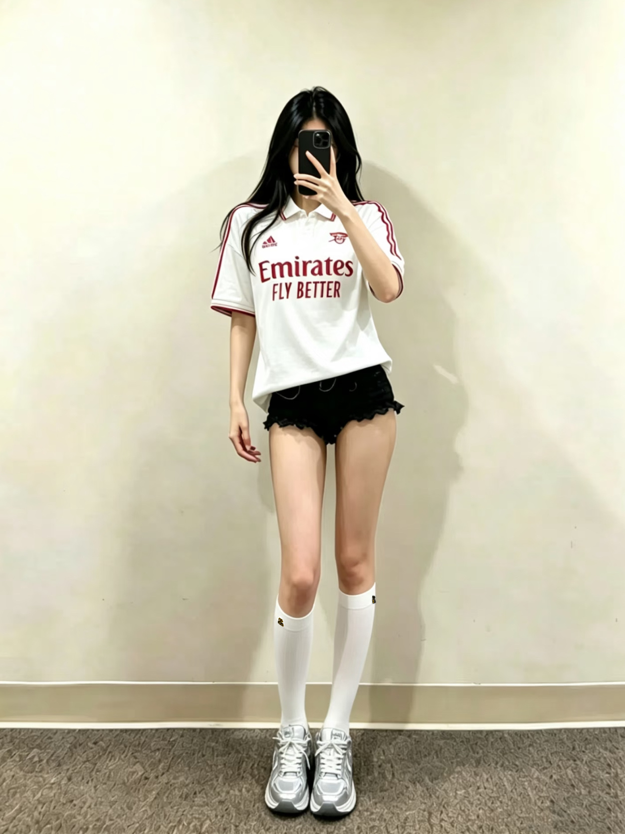 配包装 🌟【一盒一双】 🌟 Chanel 香奈儿 爆款经典字母 logo 长筒袜 小腿袜🔥 纯棉 材质，超完美结合，款式