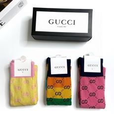 配包装 🌟【一盒3 双】 🌟Gucci 古奇 爆款双G字母 长筒袜 小腿袜 🔥专柜同步发售ing ,巨多明星红人同款! 配包装 🌟【一盒3 双】 🌟Gucci 古奇 爆款双G字母 长筒袜 小腿袜 🔥专柜同步发售ing ,巨多明星红人同款!