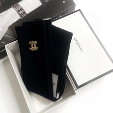 配包装 🌟【一盒一双】 🌟Chanel 香奈儿 经典双C字母logo纯棉长筒袜 小腿袜 🌟ins爆款!专柜在售ing 配包装 🌟【一盒一双】 🌟Chanel 香奈儿 经典双C字母logo纯棉长筒袜 小腿袜 🌟ins爆款!专柜在售ing
