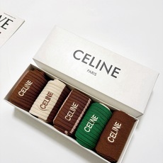配包装 🌟【一盒5 双】 🌟Celine 赛琳 经典刺绣字母logo 纯棉混纺中筒袜 ,软糯亲肤,ins超火爆配色 配包装 🌟【一盒5 双】 🌟Celine 赛琳 经典刺绣字母logo 纯棉混纺中筒袜 ,软糯亲肤,ins超火爆配色