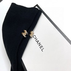 配包装 🌟【一盒一双】 🌟Chanel 香奈儿 经典字母logo纯棉长筒袜 小腿袜 🌟重工装饰个性时尚 🌟ins爆款! 配包装 🌟【一盒一双】 🌟Chanel 香奈儿 经典字母logo纯棉长筒袜 小腿袜 🌟重工装饰个性时尚 🌟ins爆款!