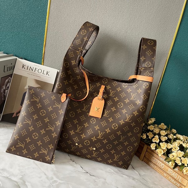 Louis Vuitton Handbags Tote Bags From China Yellow Monogram Canvas M46817