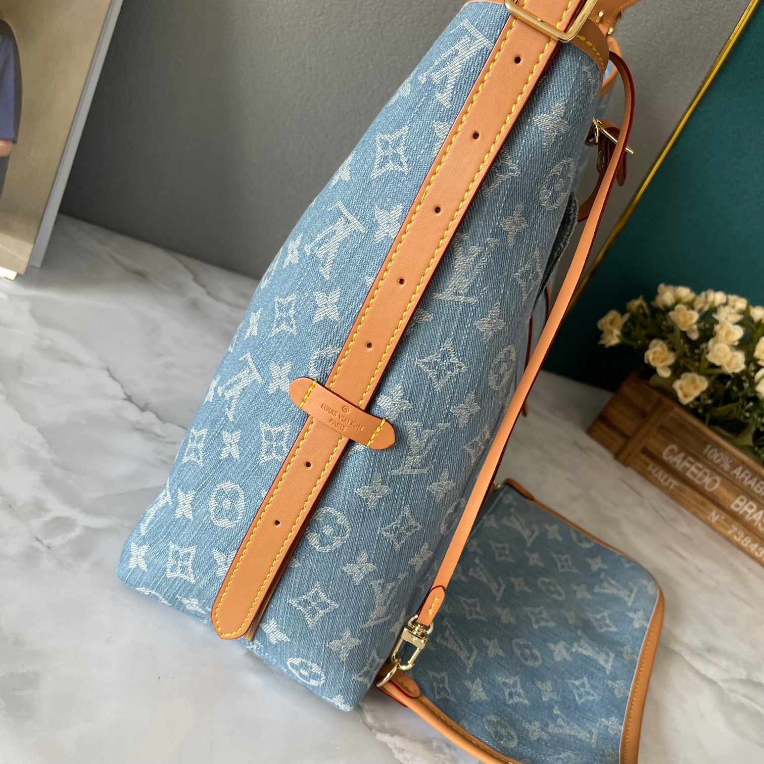 M46855 蓝色大号 M46854蓝色小号M46203 M46197 CarryAll 中号手袋