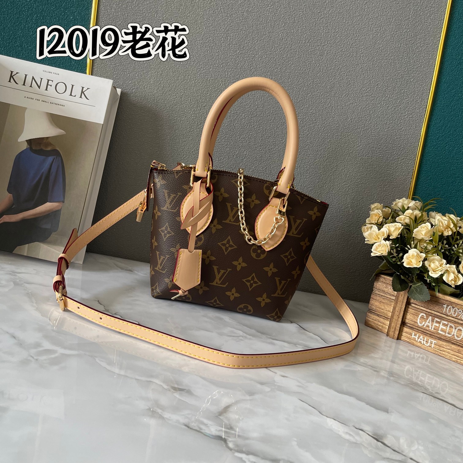 لويس فيتون حقيبة حقيبة يد Monogram Canvas قماش M12019