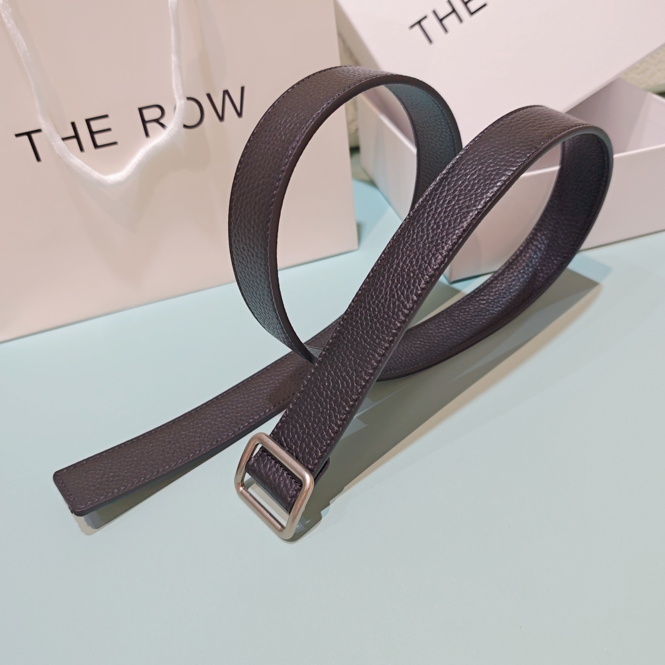 💥💥💥3.0cm THE ROW腰带，双面头层牛皮，长度：75.80.85.90.95.100.欧，铜五