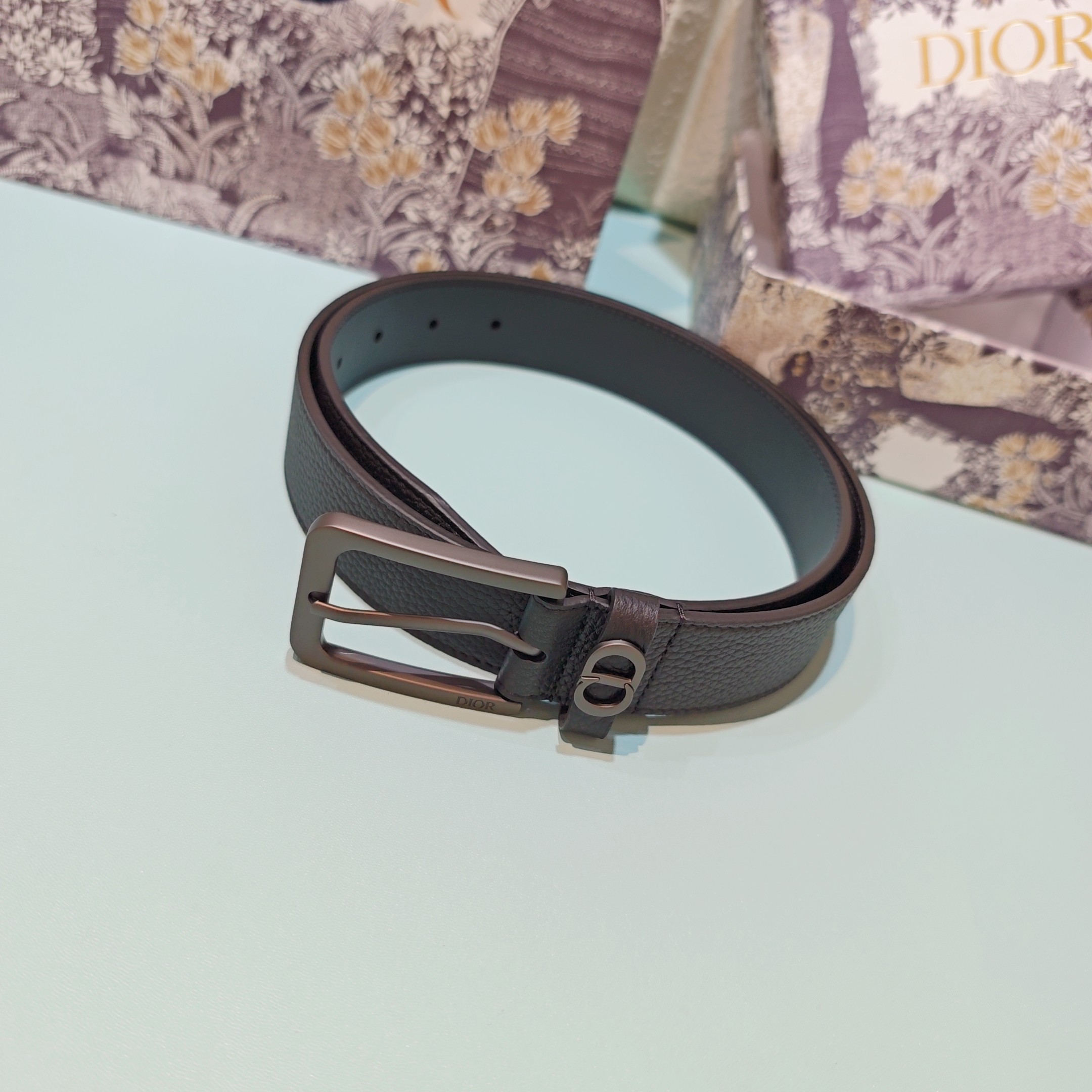 💥💥💥3.5cm 迪奥 腰带，双面头层牛皮，长度：75.80.85.90.95.100.欧，铜五金扣原版
