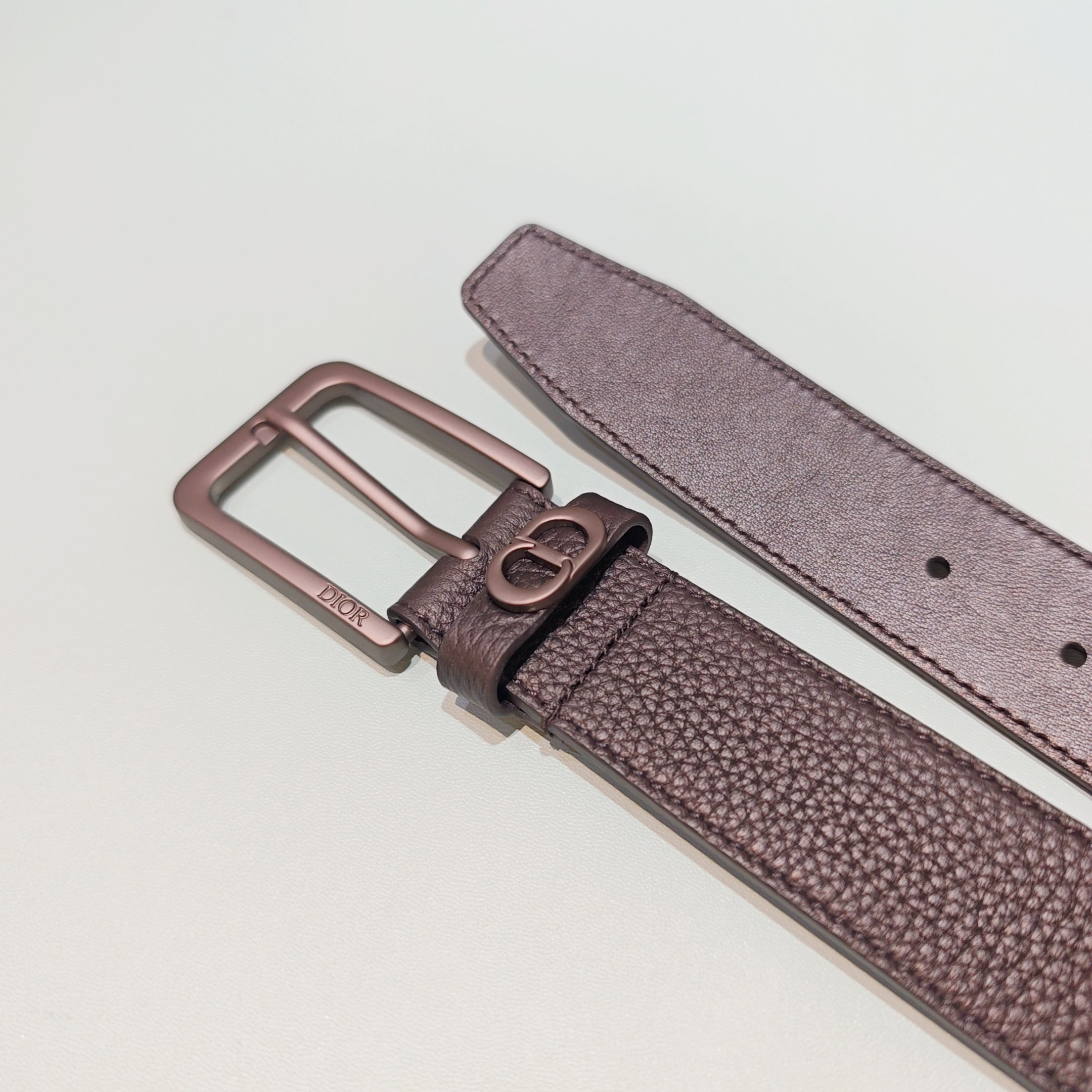 💥💥💥3.5cm 迪奥 腰带，双面头层牛皮，长度：75.80.85.90.95.100.欧，铜五金扣原版