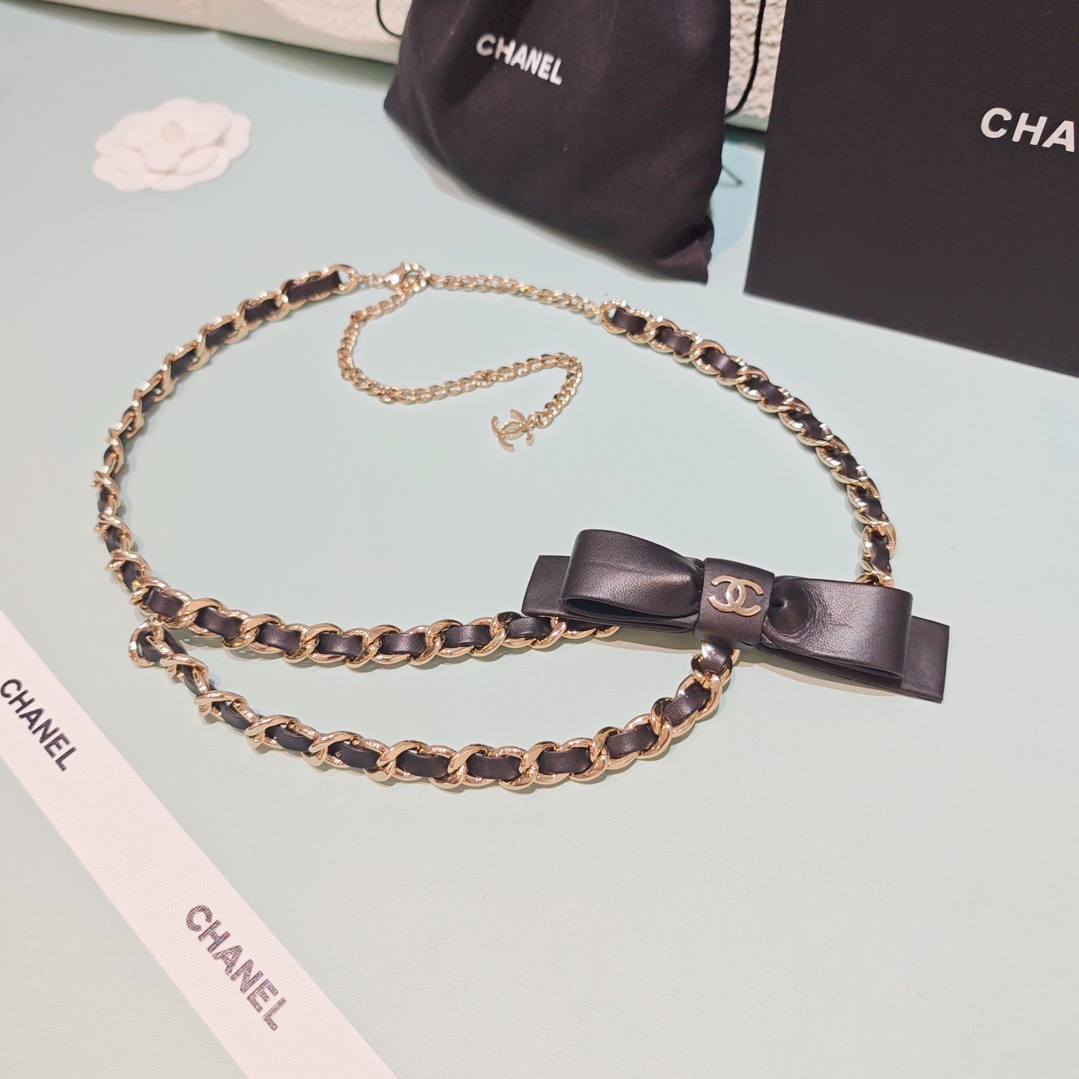 💥💥💥CHANEL 香奈儿 纯铜腰链 长度:均码