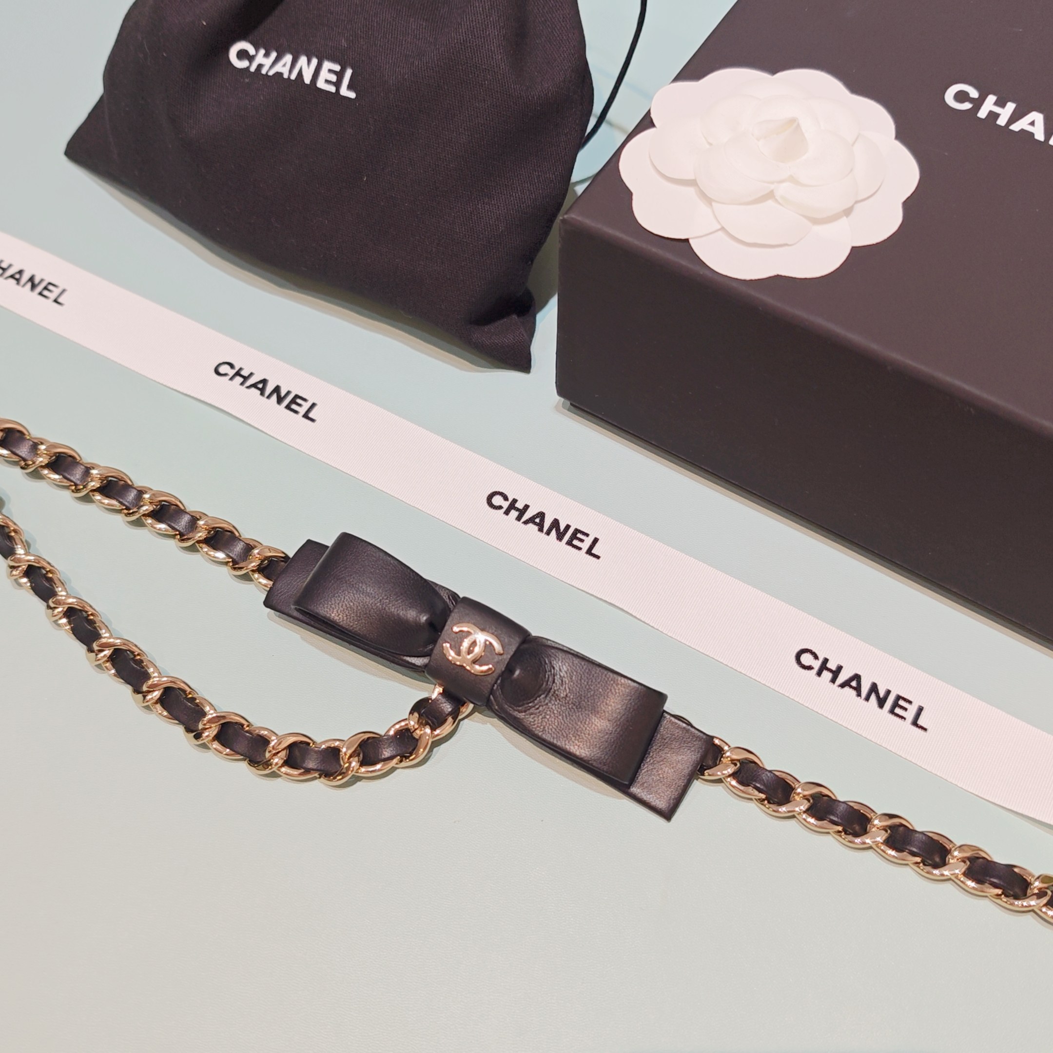 💥💥💥CHANEL 香奈儿 纯铜腰链 长度:均码