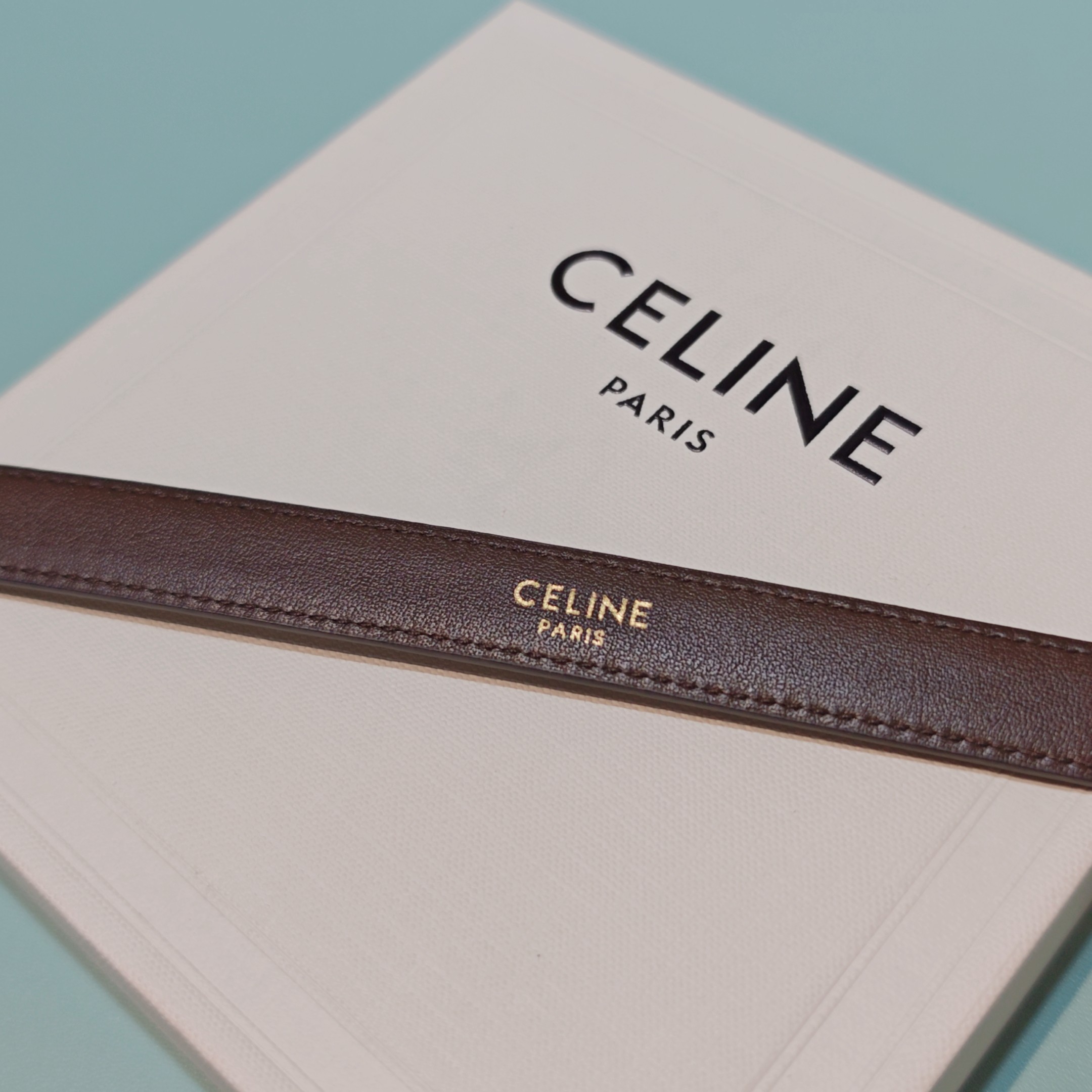 💥💥💥1.8cm赛琳CELINE腰带，双面头层牛皮，长度：75.80.85.90.95.100.欧，铜五