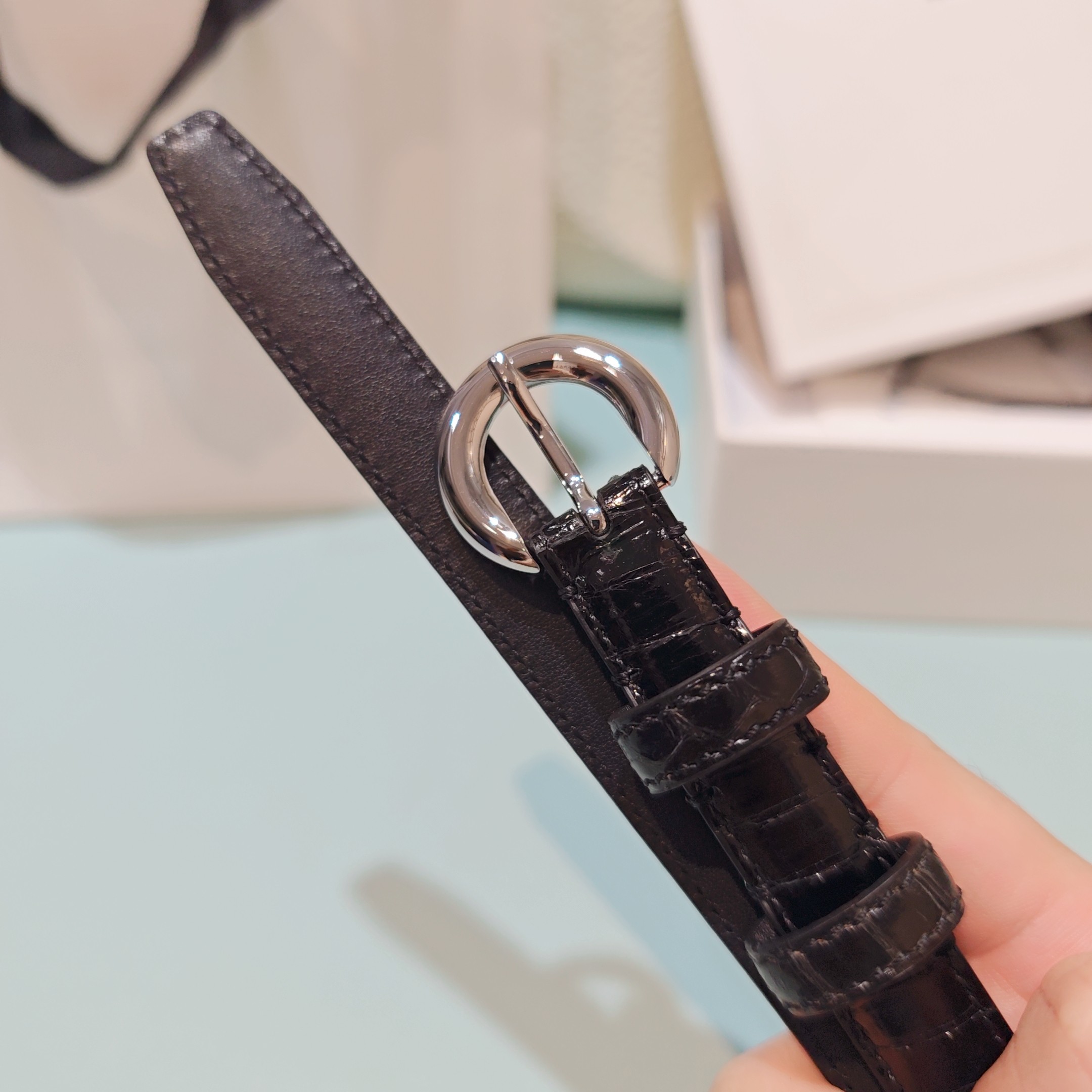 💥💥💥1.8cm赛琳CELINE腰带，双面头层牛皮，长度：75.80.85.90.95.100.欧，铜五