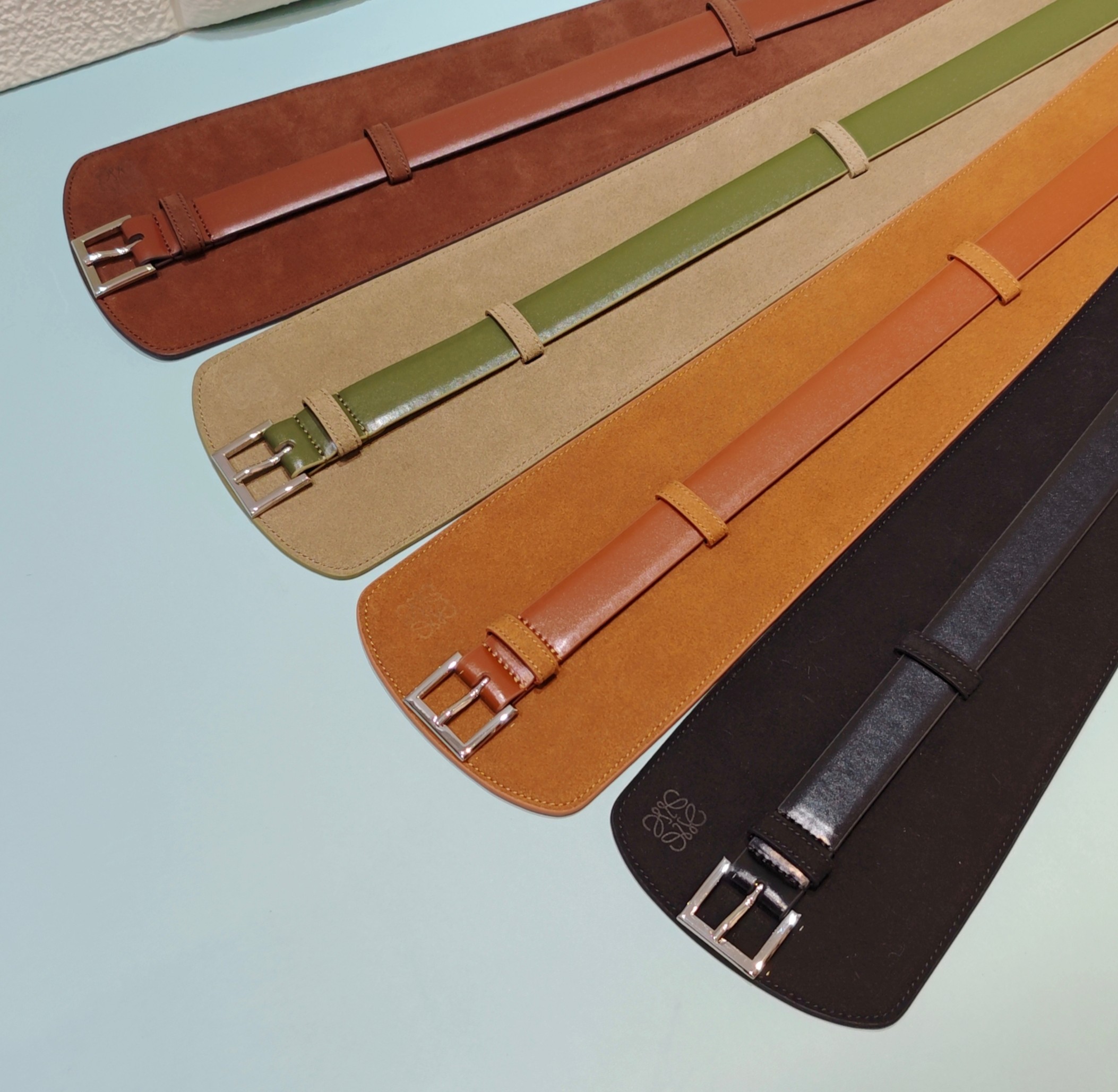 💥💥💥12cm罗意威腰封，长度:75.80.85.90.95.欧，经典大地色叠穿|大地色高级穿搭你也可以