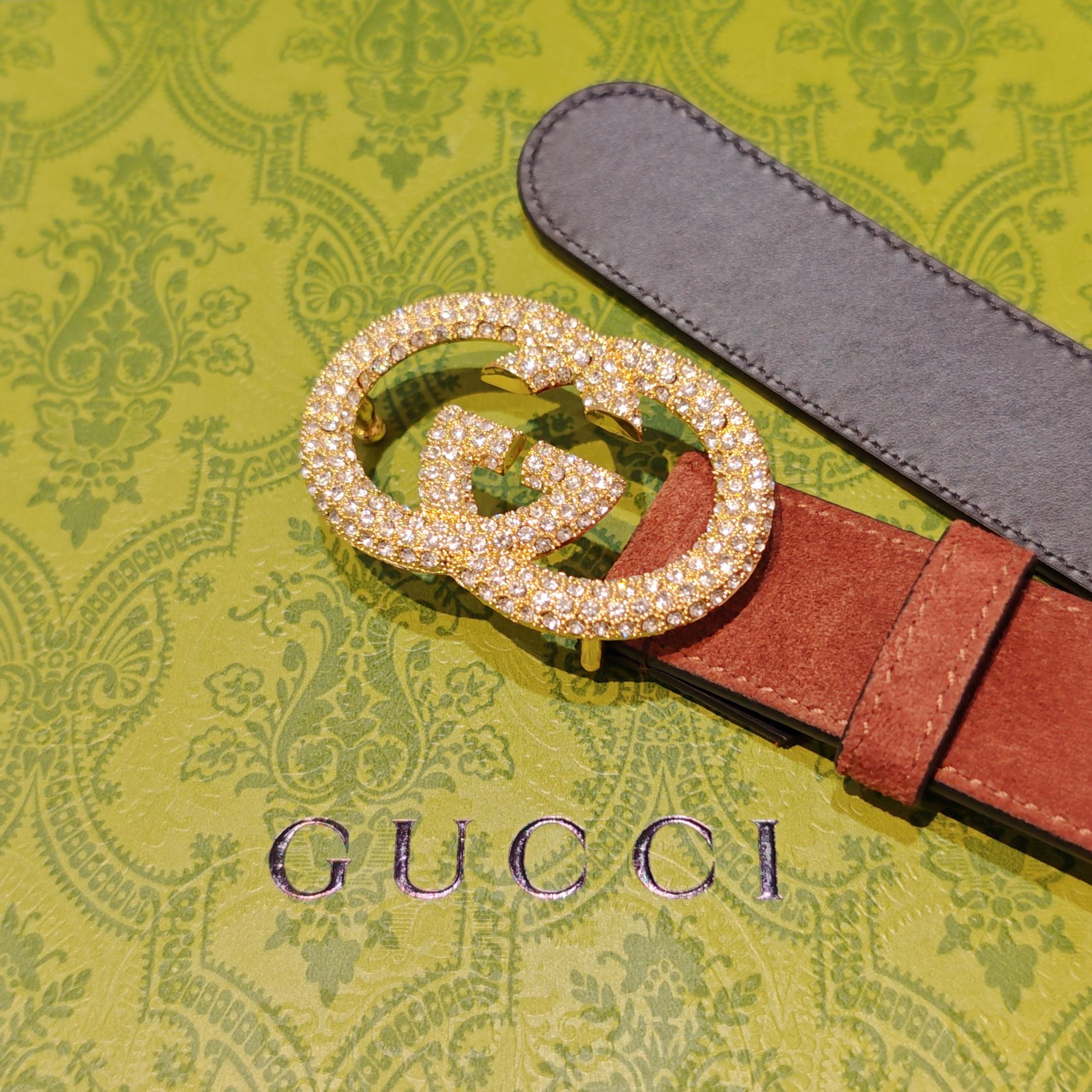 💥💥💥3.0cm 古驰 腰带，双面头层牛皮，长度：75.80.85.90.95.100.105欧，铜五金