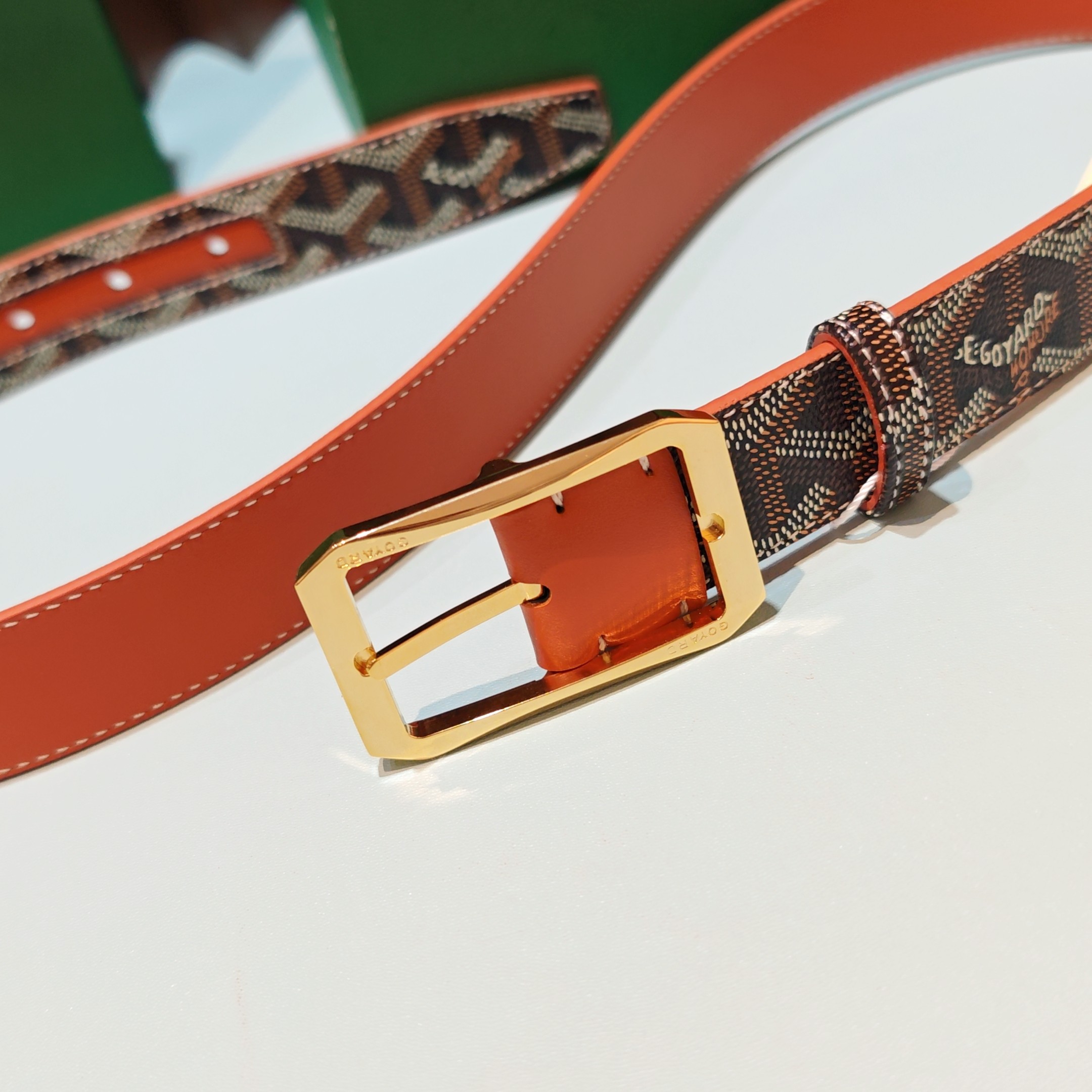 💥💥💥Goyard戈雅，宽度3.0cm，长度:75.80.85.90.95.100.欧，带身采用进口头层