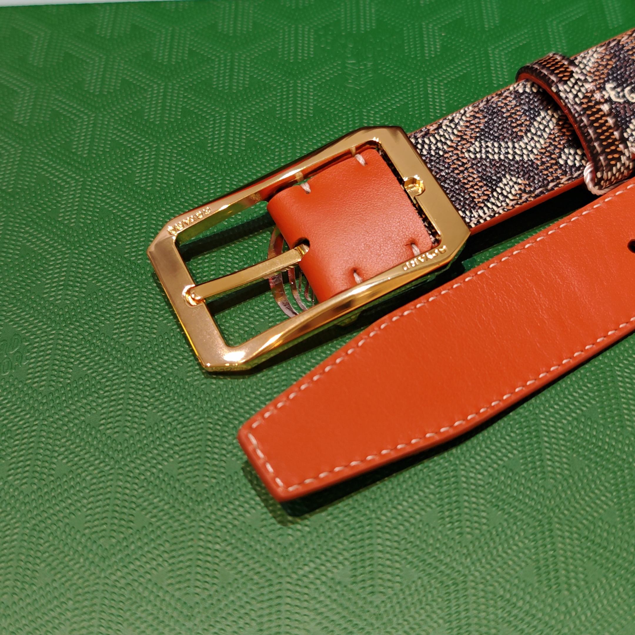 💥💥💥Goyard戈雅，宽度3.0cm，长度:75.80.85.90.95.100.欧，带身采用进口头层