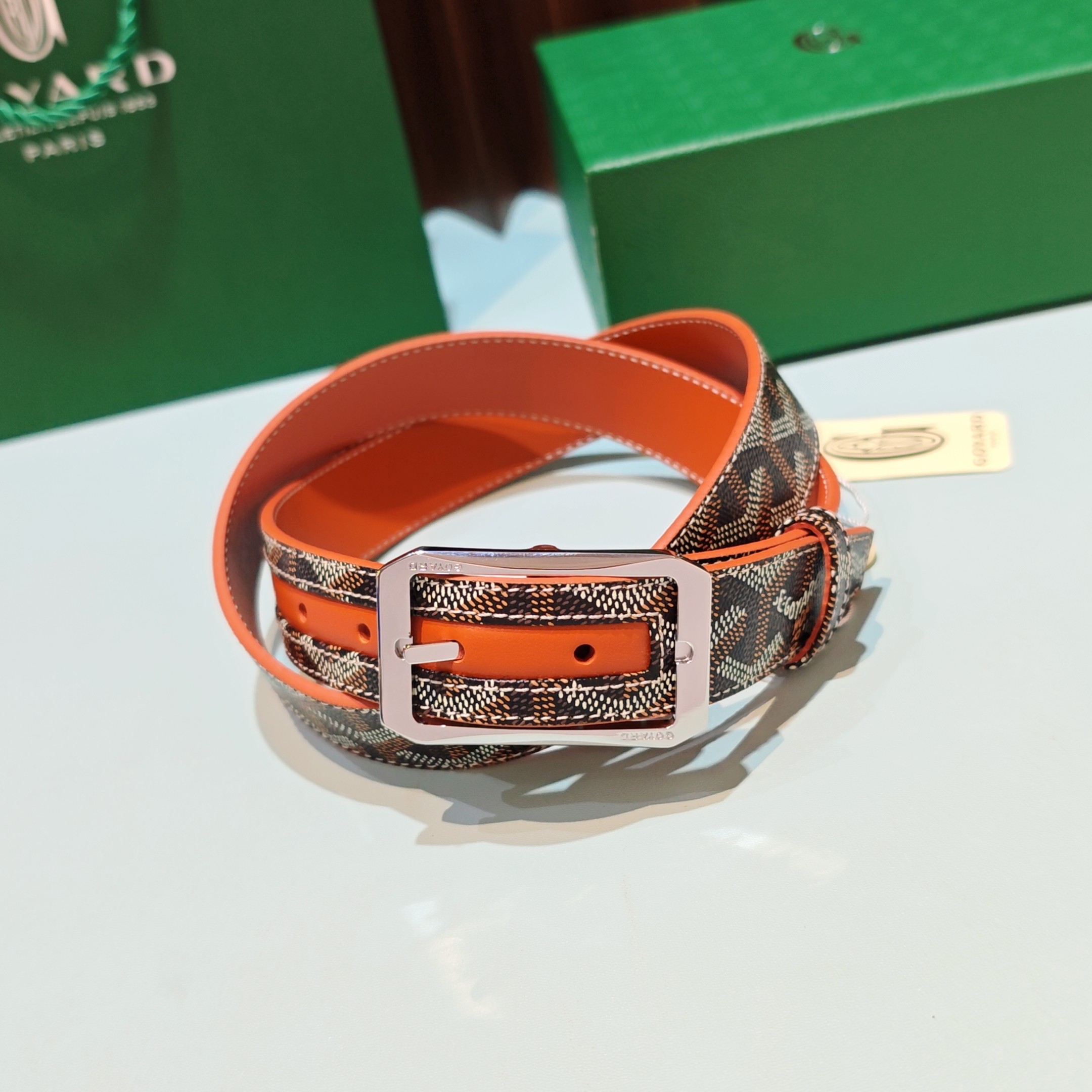 💥💥💥Goyard戈雅，宽度3.0cm，长度:75.80.85.90.95.100.欧，带身采用进口头层