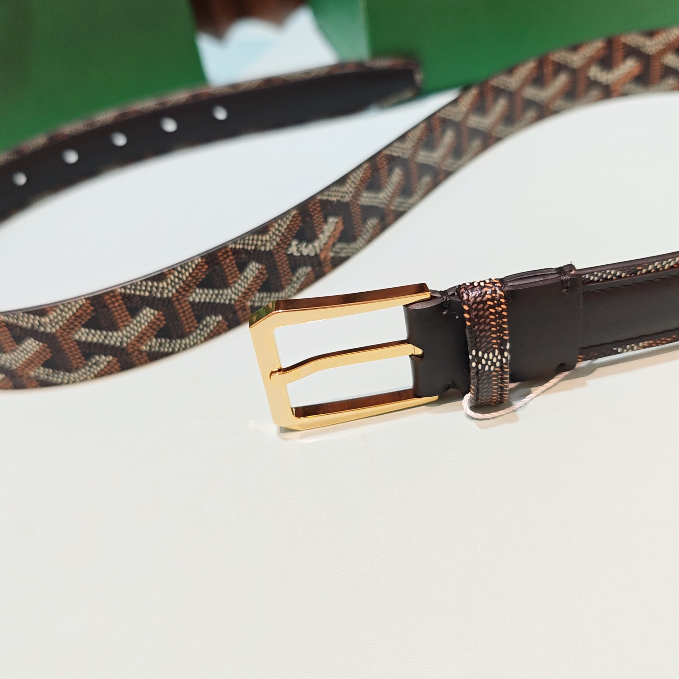 💥💥💥Goyard戈雅，宽度3.0cm，长度:75.80.85.90.95.100.欧，带身采用进口头层