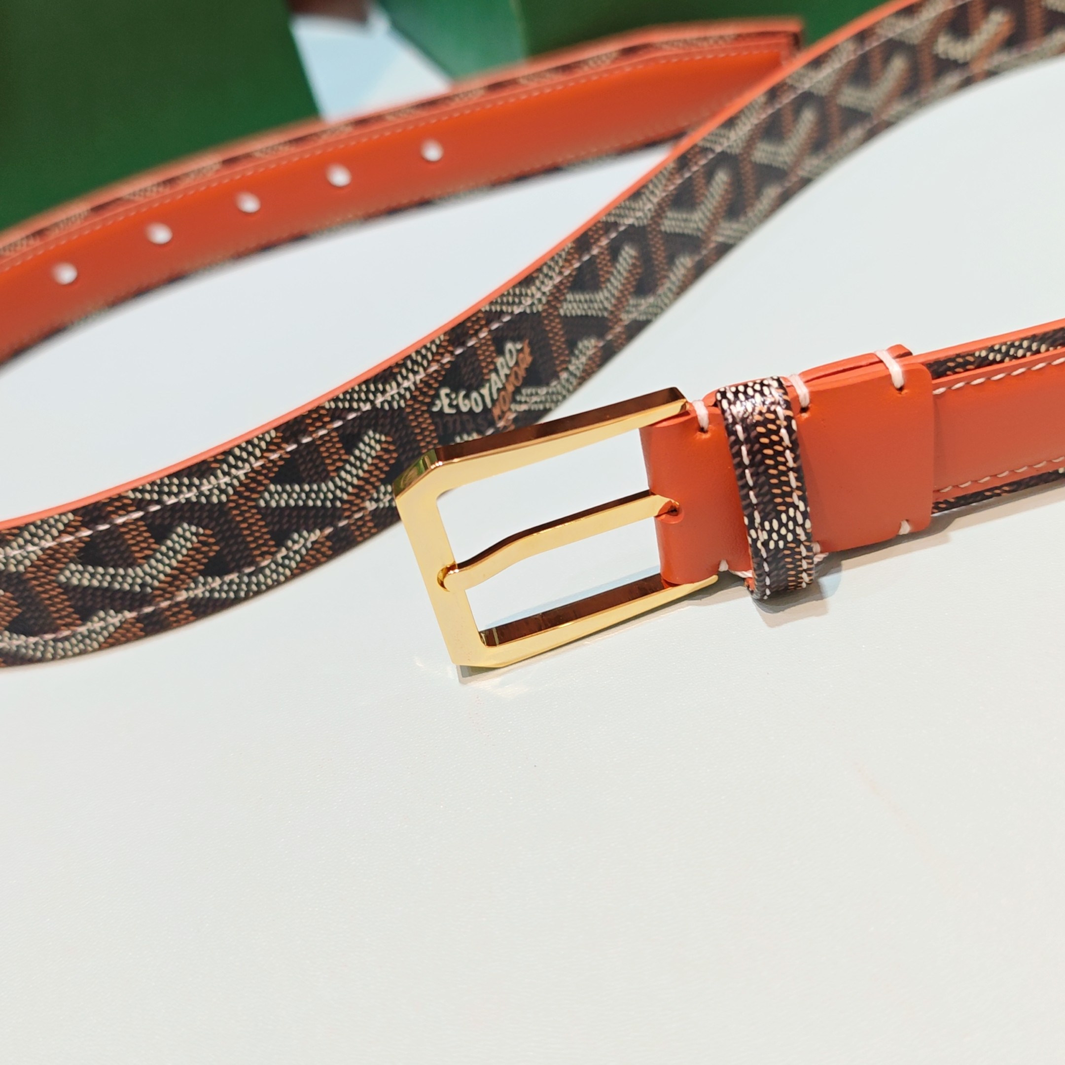 💥💥💥Goyard戈雅，宽度3.0cm，长度:75.80.85.90.95.100.欧，带身采用进口头层