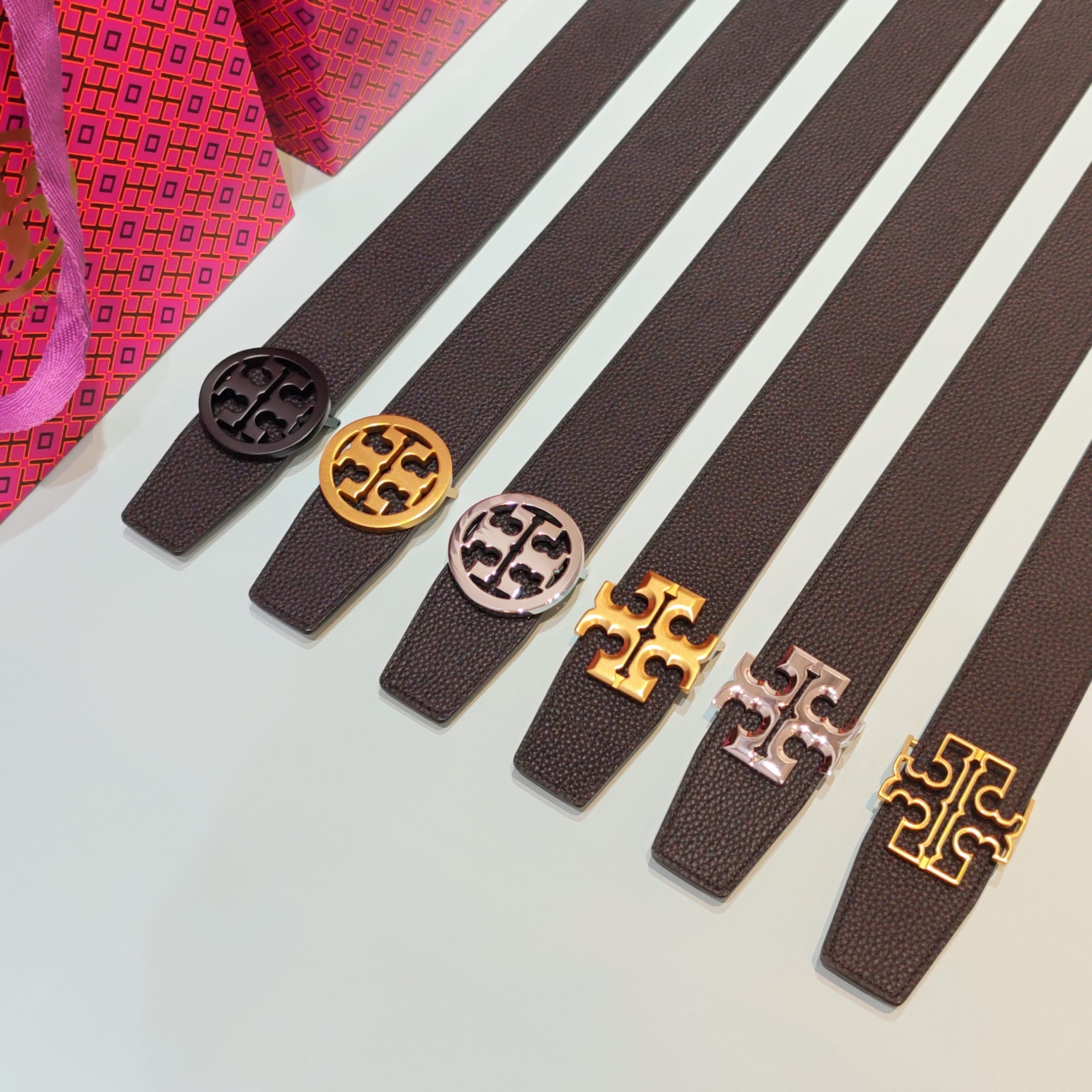 💥💥💥4.0cm托尼腰带，双面头层牛皮，长度：75.80.85.90.95.100.欧，铜五金扣原版开模