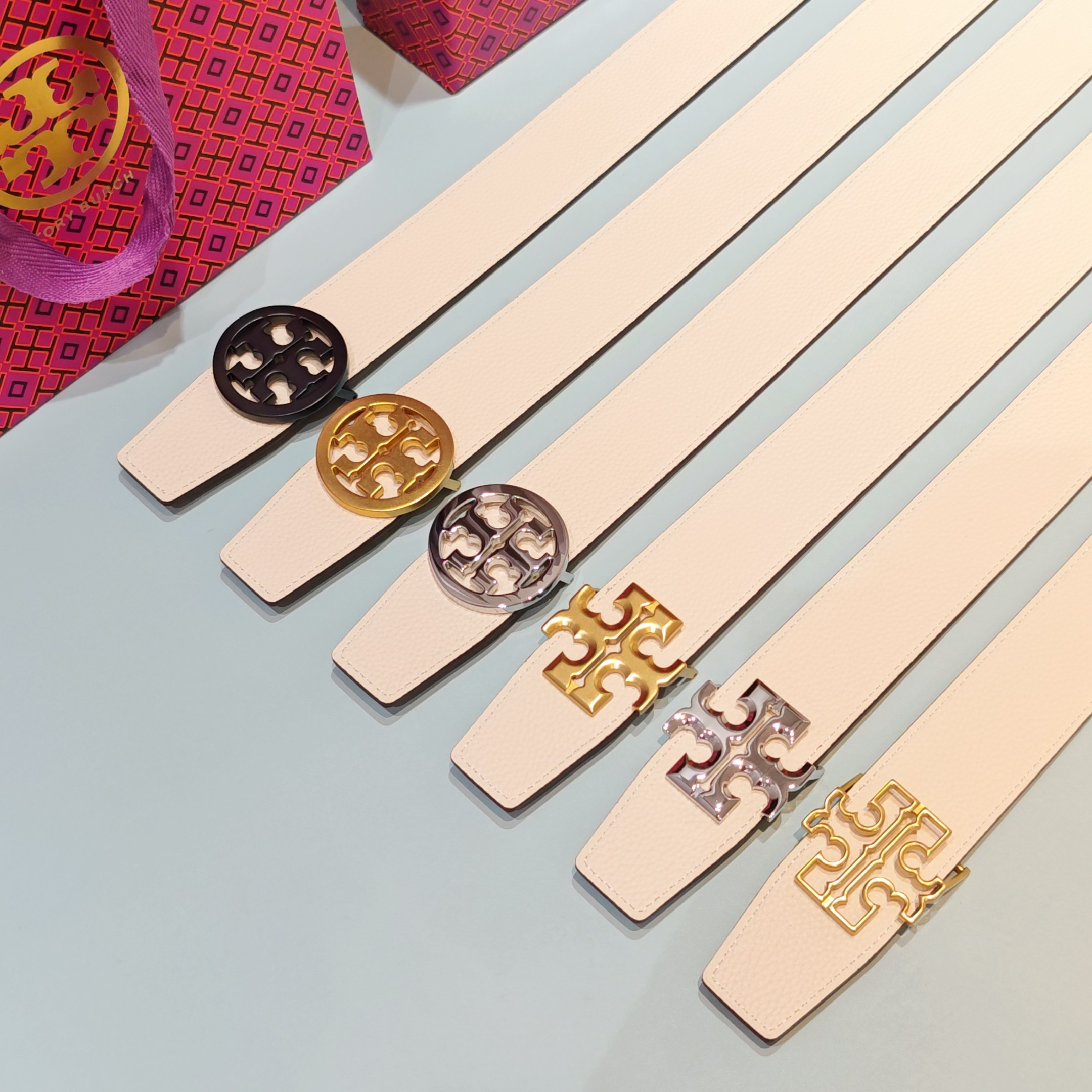 💥💥💥4.0cm托尼腰带，双面头层牛皮，长度：75.80.85.90.95.100.欧，铜五金扣原版开模