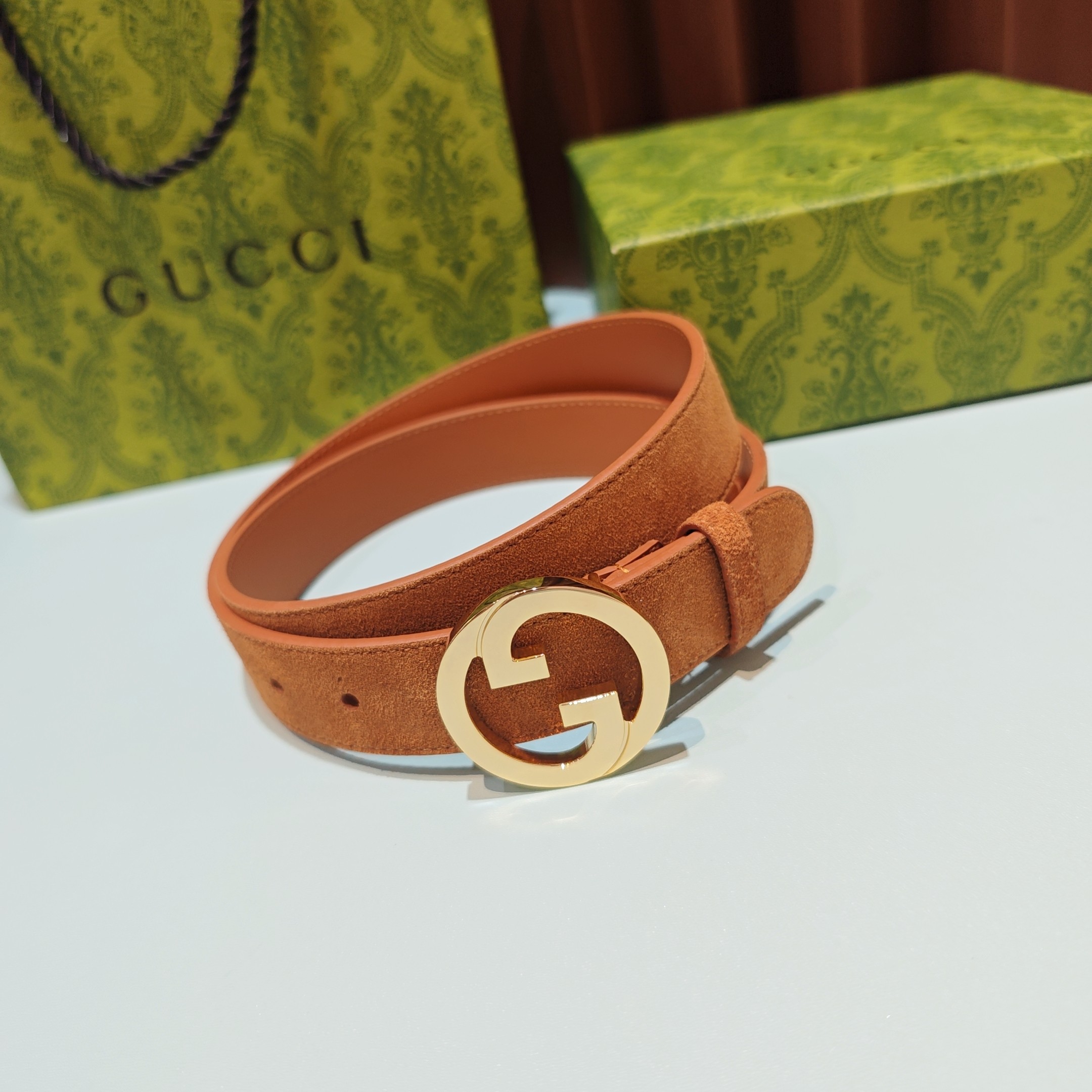 💥💥💥3.0cm 古驰 腰带，双面头层牛皮，长度：75.80.85.90.95.100.105欧，铜五金