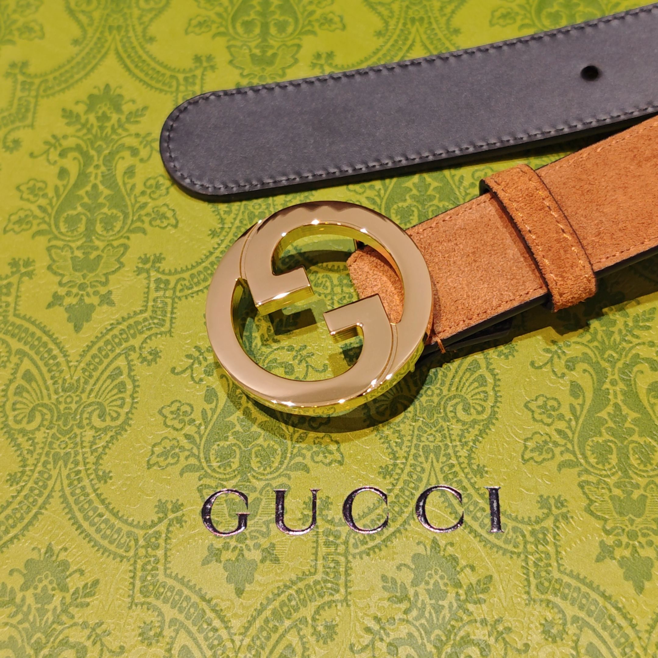 💥💥💥3.0cm 古驰 腰带，双面头层牛皮，长度：75.80.85.90.95.100.105欧，铜五金