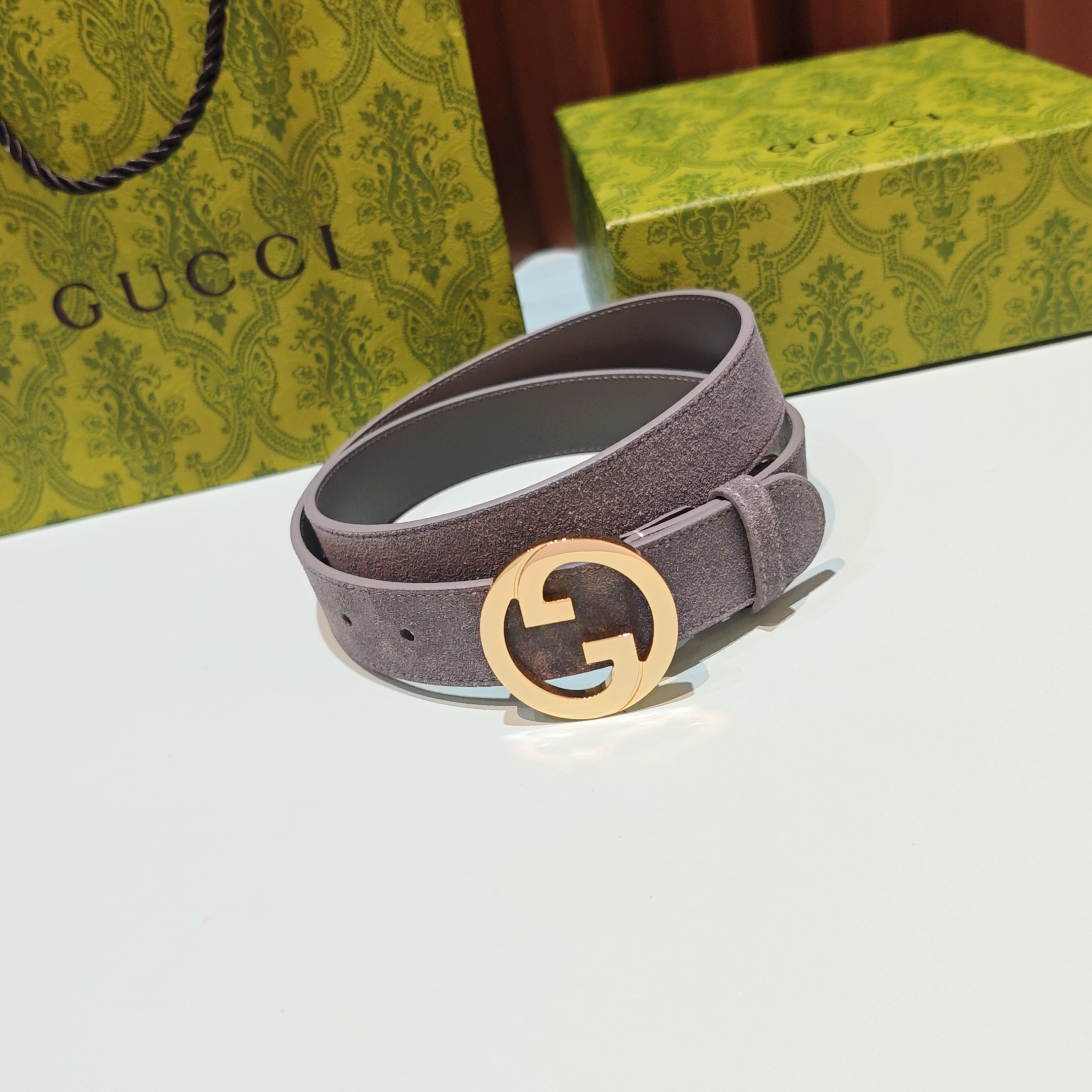 💥💥💥3.0cm 古驰 腰带，双面头层牛皮，长度：75.80.85.90.95.100.105欧，铜五金