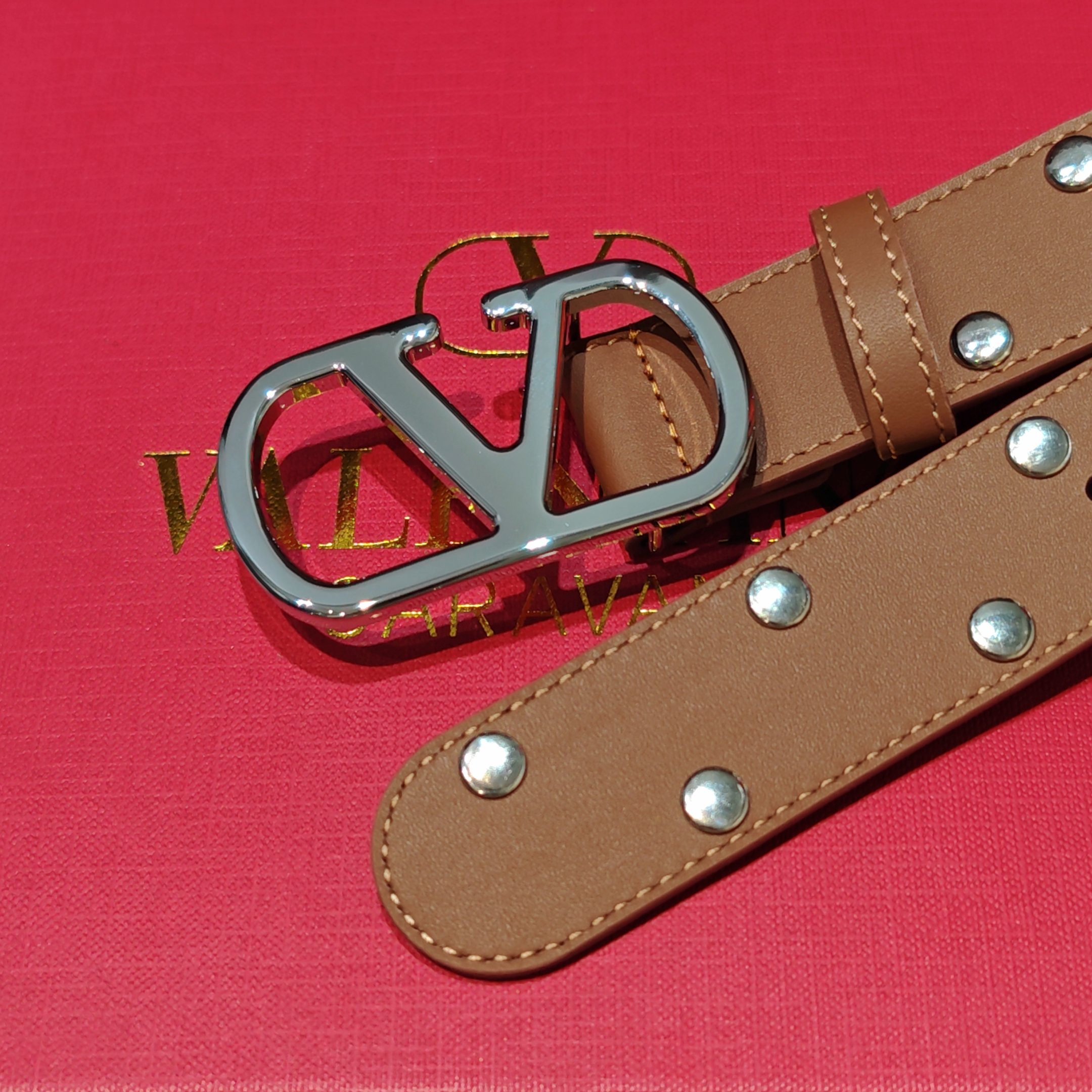 💥💥💥3.0cm 华伦天奴 腰带，双面头层牛皮，长度：75.80.85.90.95.100.105欧，铜