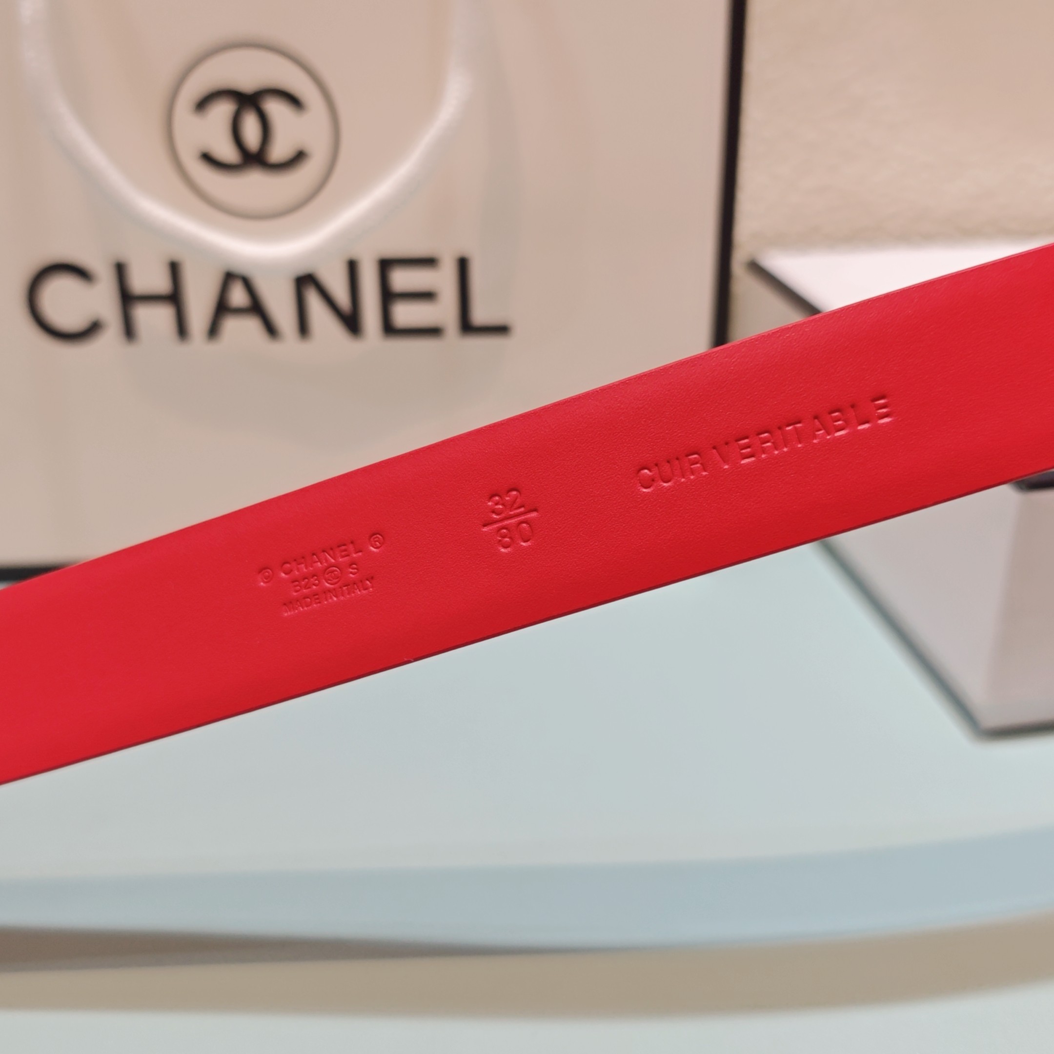 💥💥💥3.0cm香奈儿腰带，头层牛皮，长度：75.80.85.90.95.100.欧，铜五金扣原版开模定