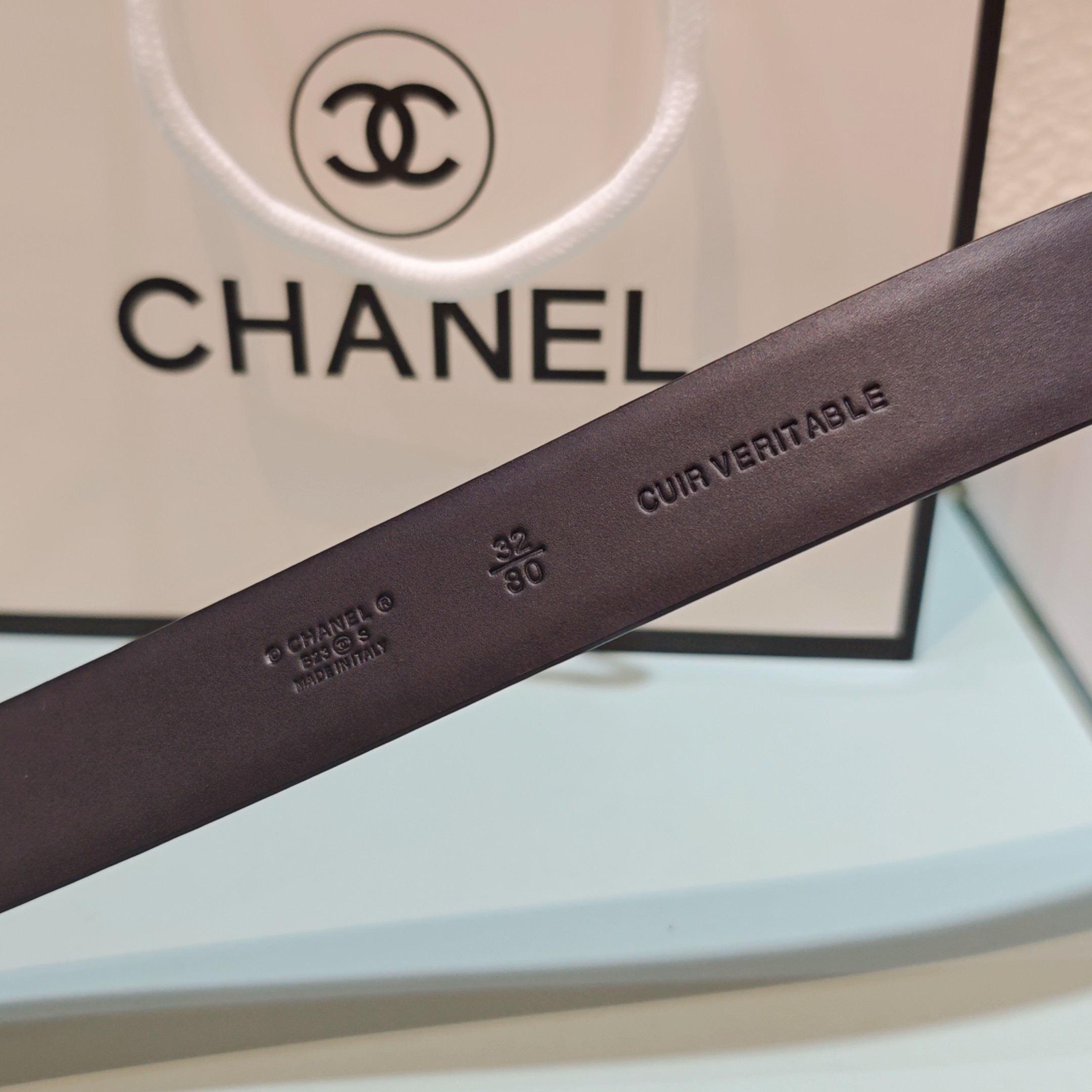 💥💥💥3.0cm香奈儿腰带，头层牛皮，长度：75.80.85.90.95.100.欧，铜五金扣原版开模定