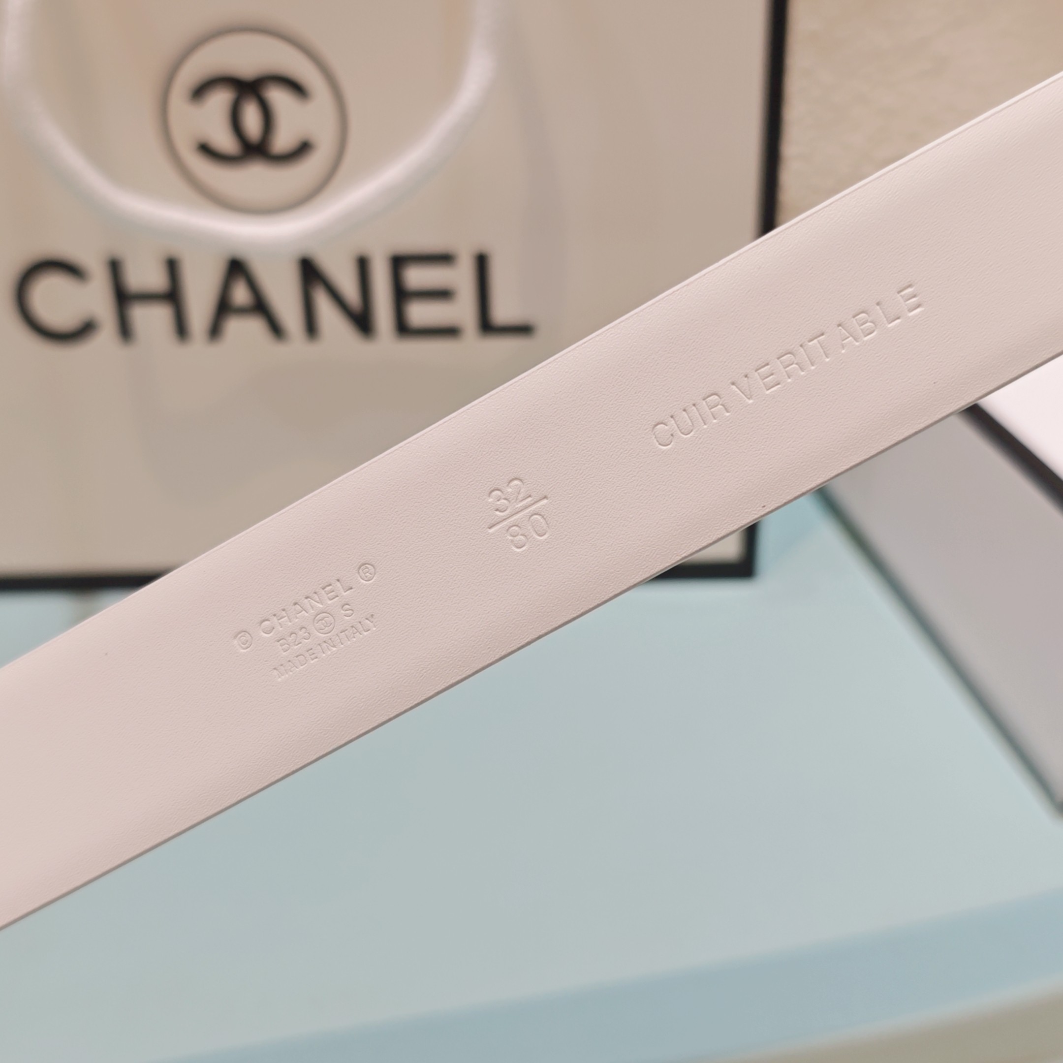 💥💥💥3.0cm香奈儿腰带，头层牛皮，长度：75.80.85.90.95.100.欧，铜五金扣原版开模定