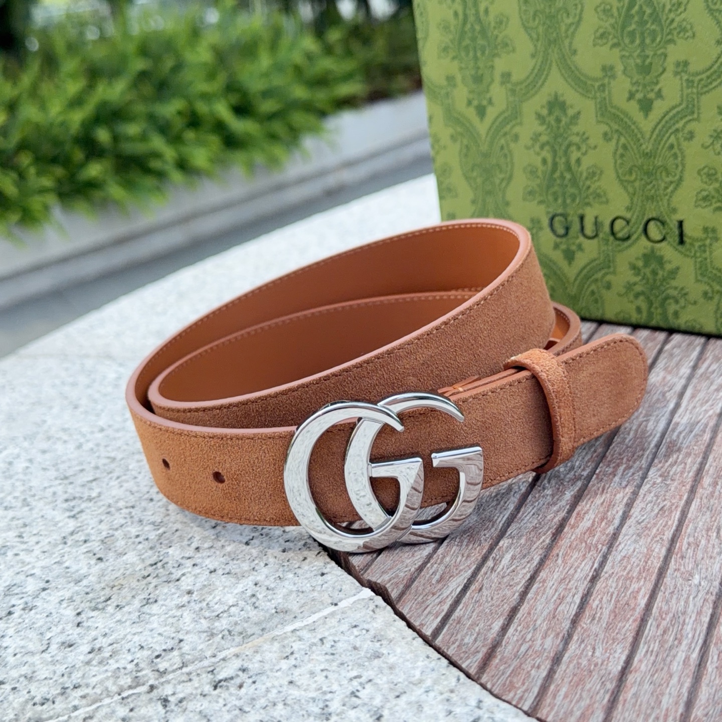 💥💥💥3.0cm 古驰 腰带，绒面，头层牛皮，长度：75.80.85.90.95.100.105欧，铜五