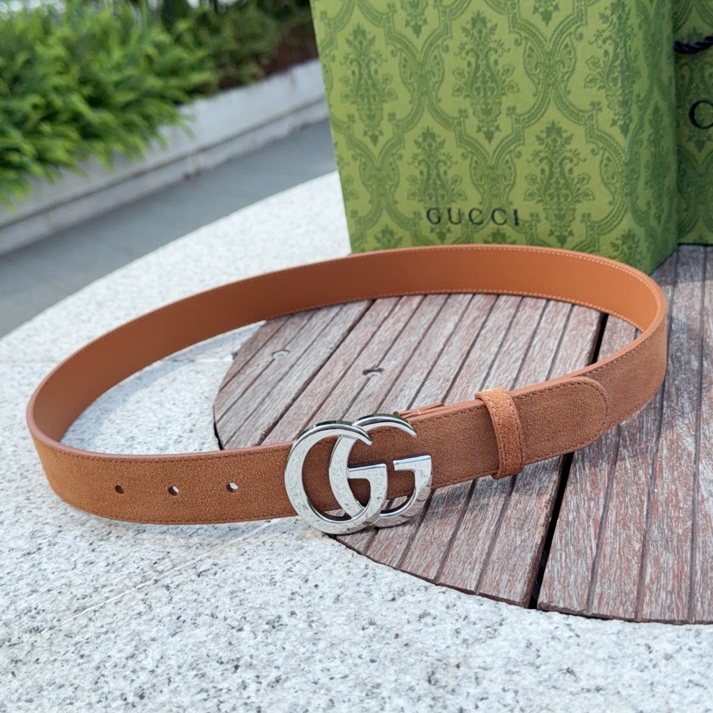 💥💥💥3.0cm 古驰 腰带，绒面，头层牛皮，长度：75.80.85.90.95.100.105欧，铜五