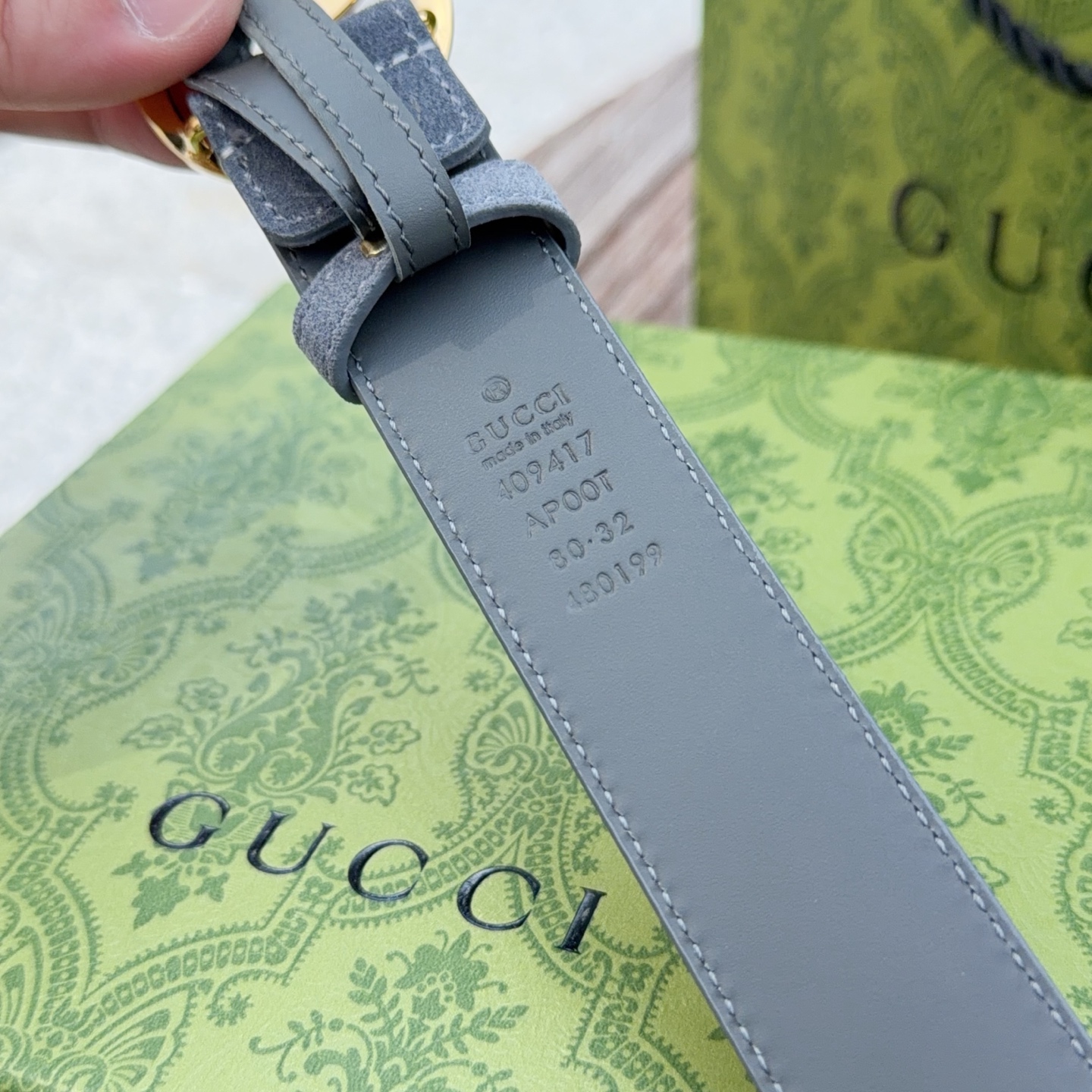 💥💥💥3.0cm 古驰 腰带，绒面，头层牛皮，长度：75.80.85.90.95.100.105欧，铜五