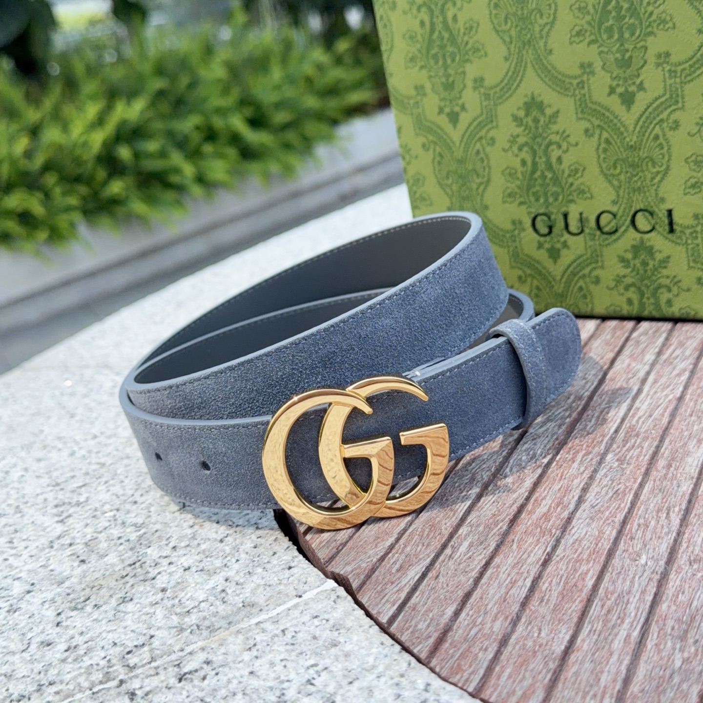 💥💥💥3.0cm 古驰 腰带，绒面，头层牛皮，长度：75.80.85.90.95.100.105欧，铜五